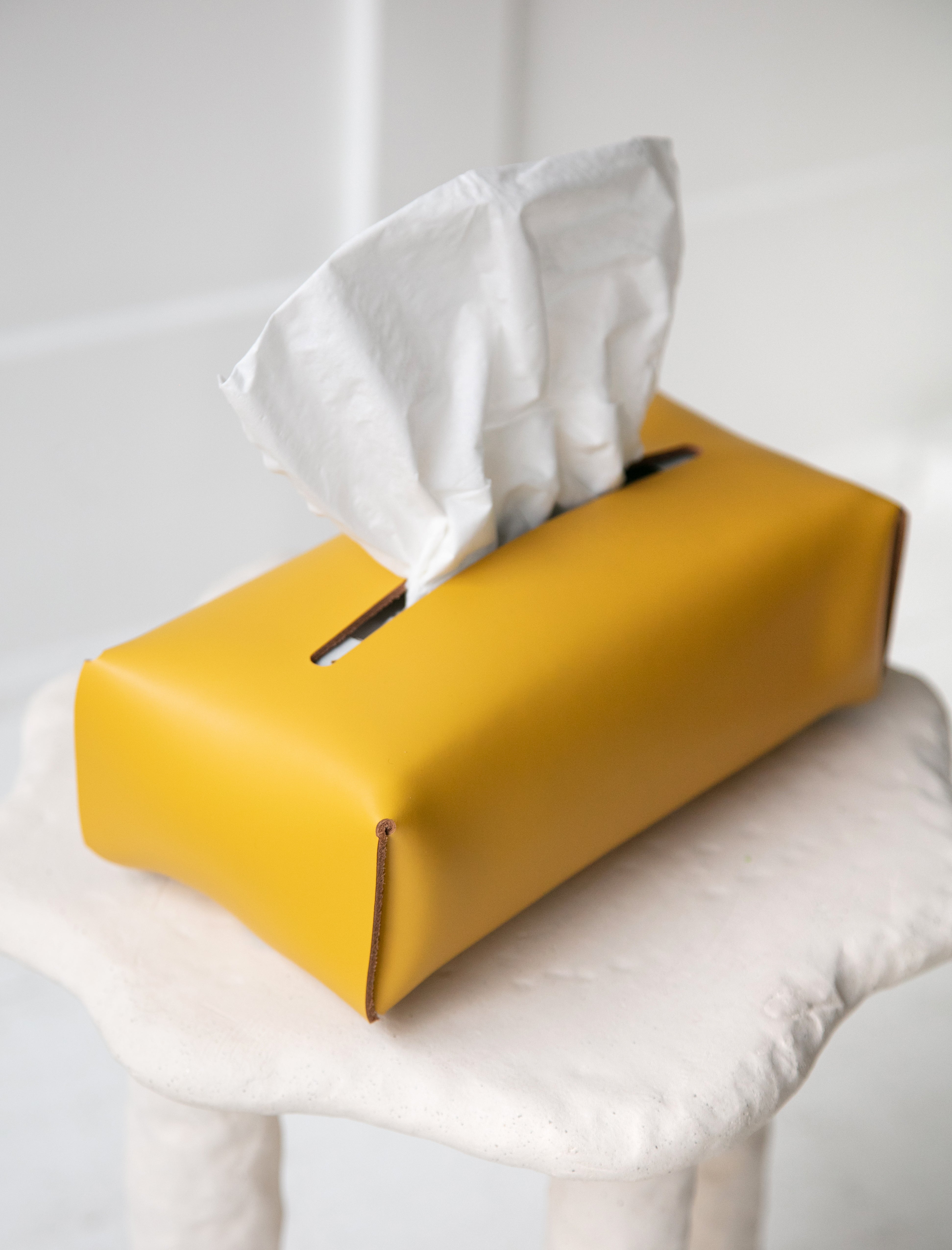 Hender Scheme Assemble Tissue Case Yellow