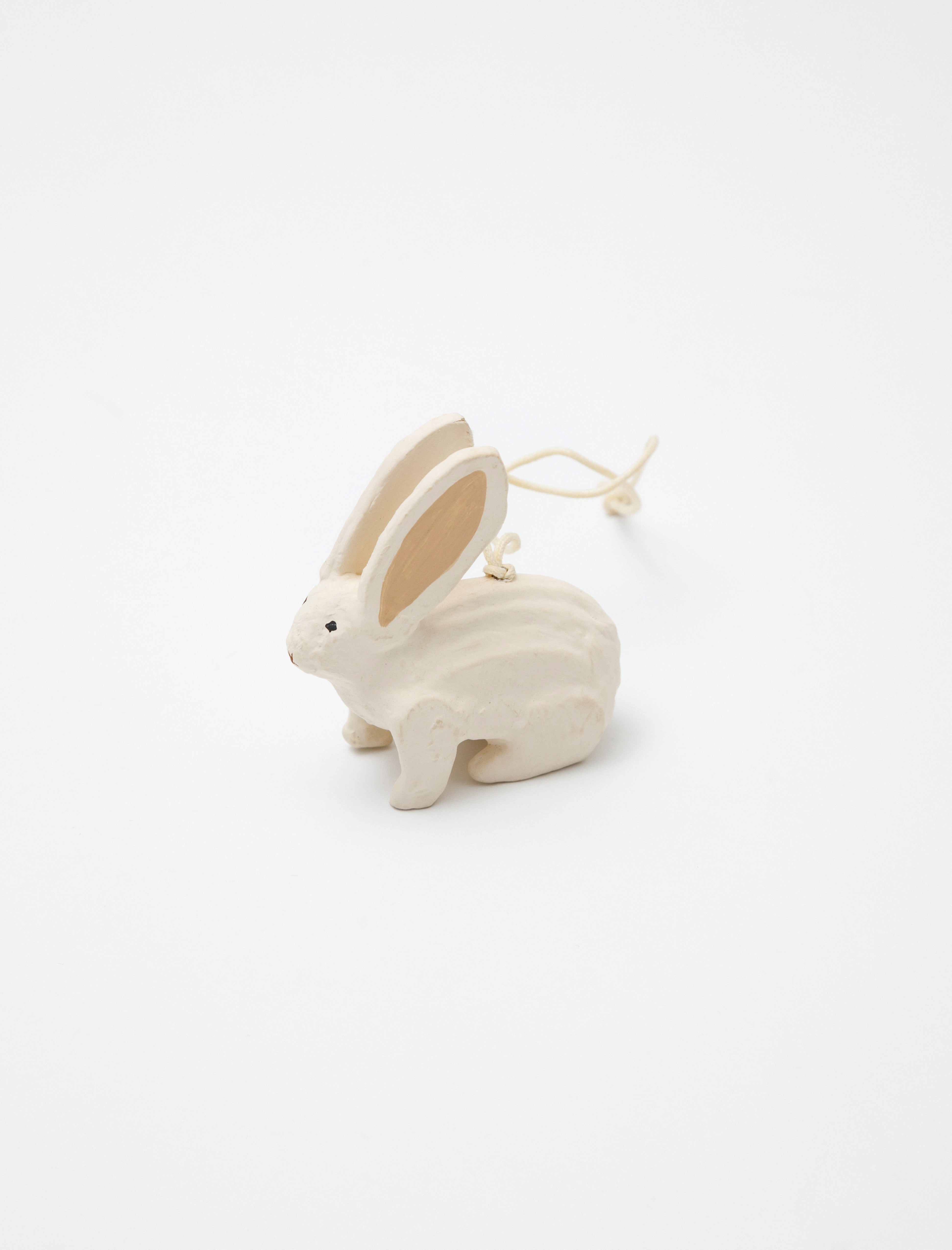 Fog Linen Papier Maché Ornament Rabbit