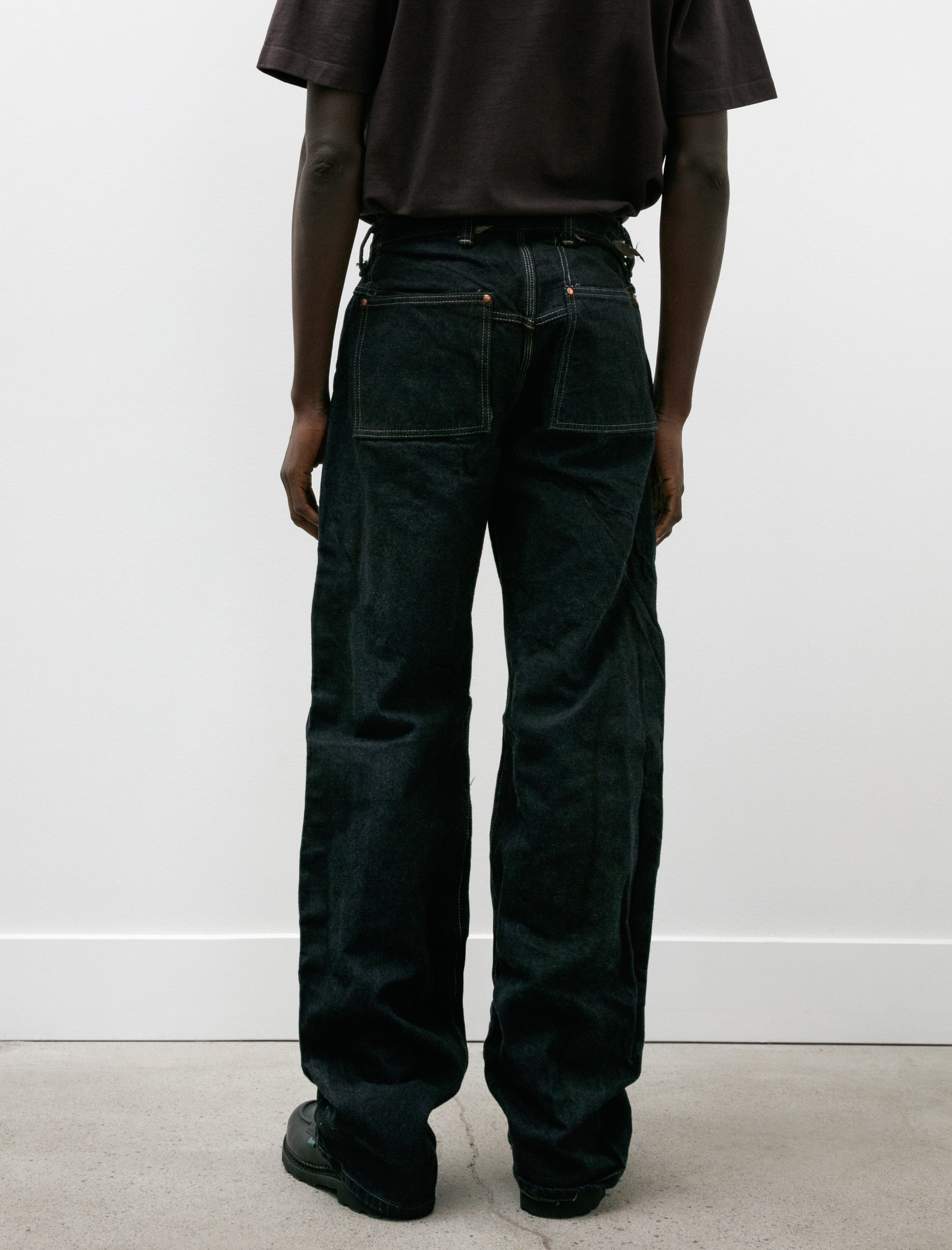 Tender 136 Oxford Jeans 16oz Selvage Denim Saddened Wattle Dyed