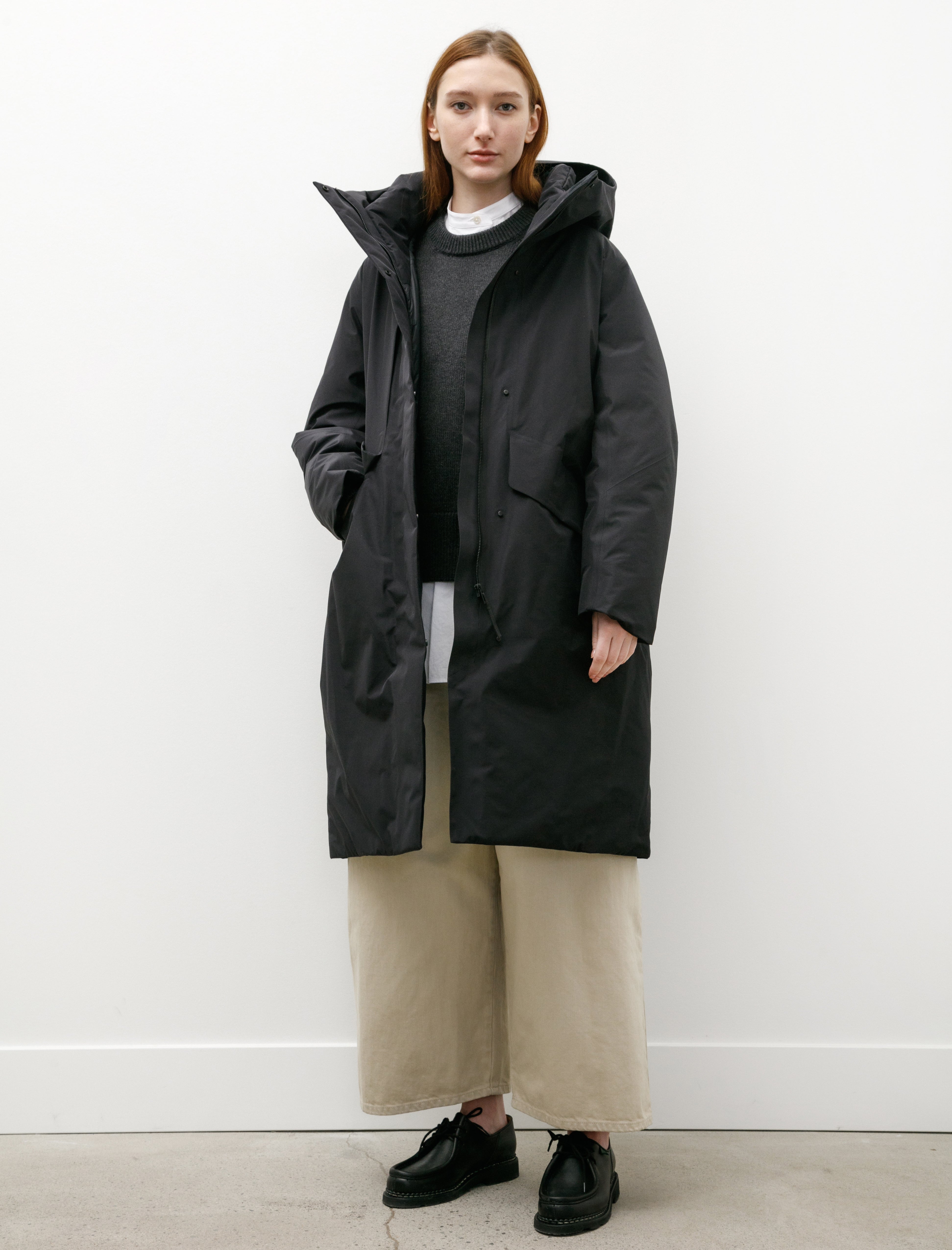 Veilance Ifora Down Parka Black