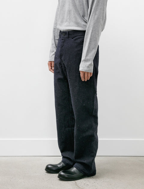 Unkruid Nulpointdrei Trousers Dark Herringbone Denim