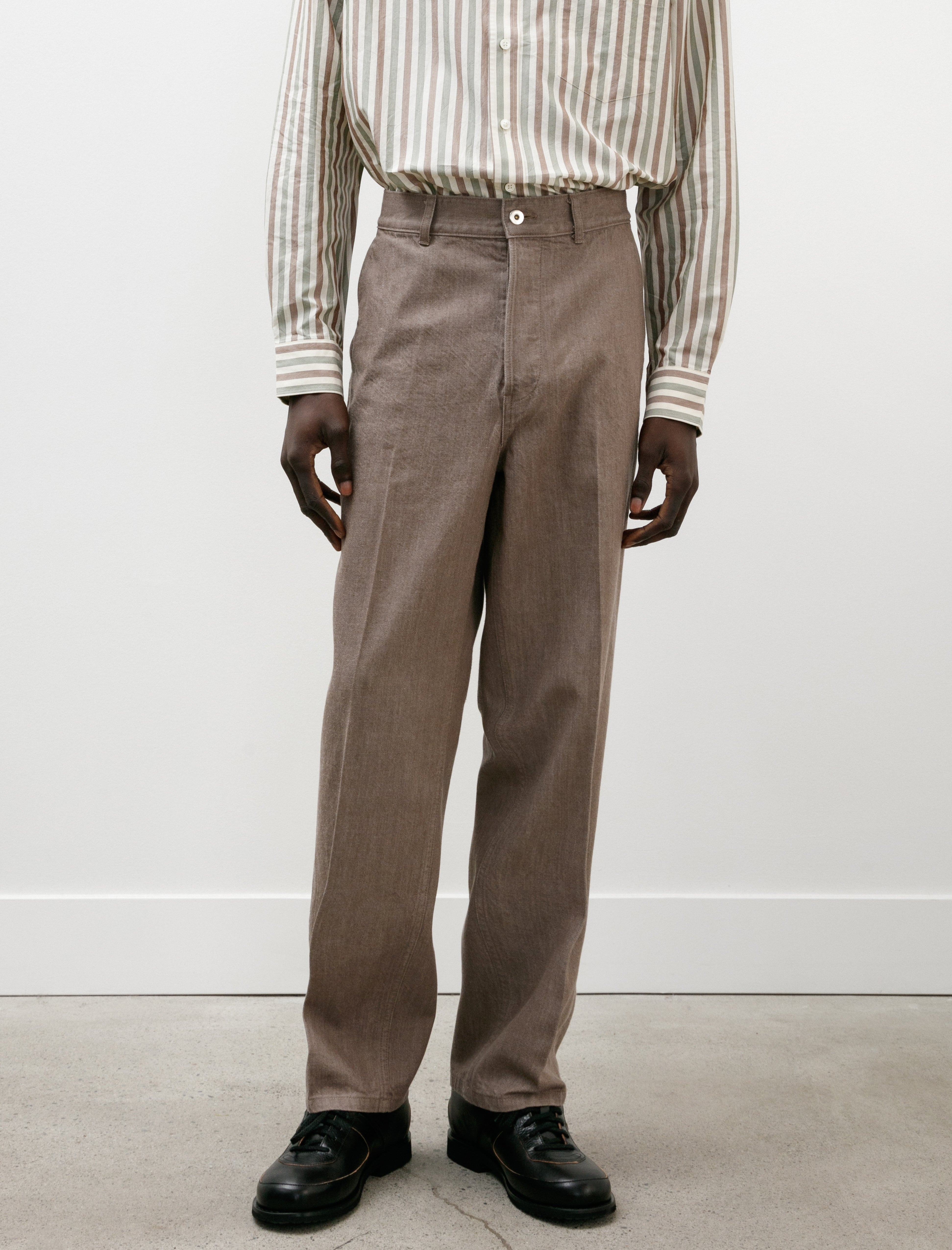 Ernie Palo Denim Slacks Beige