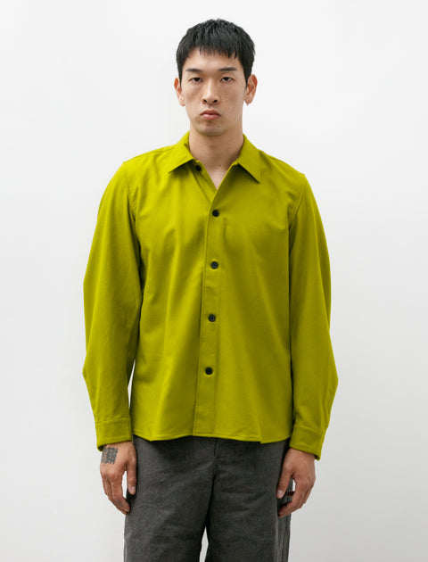 Unkruid Bow Sleeve Shirt Moss Green Fine Loden