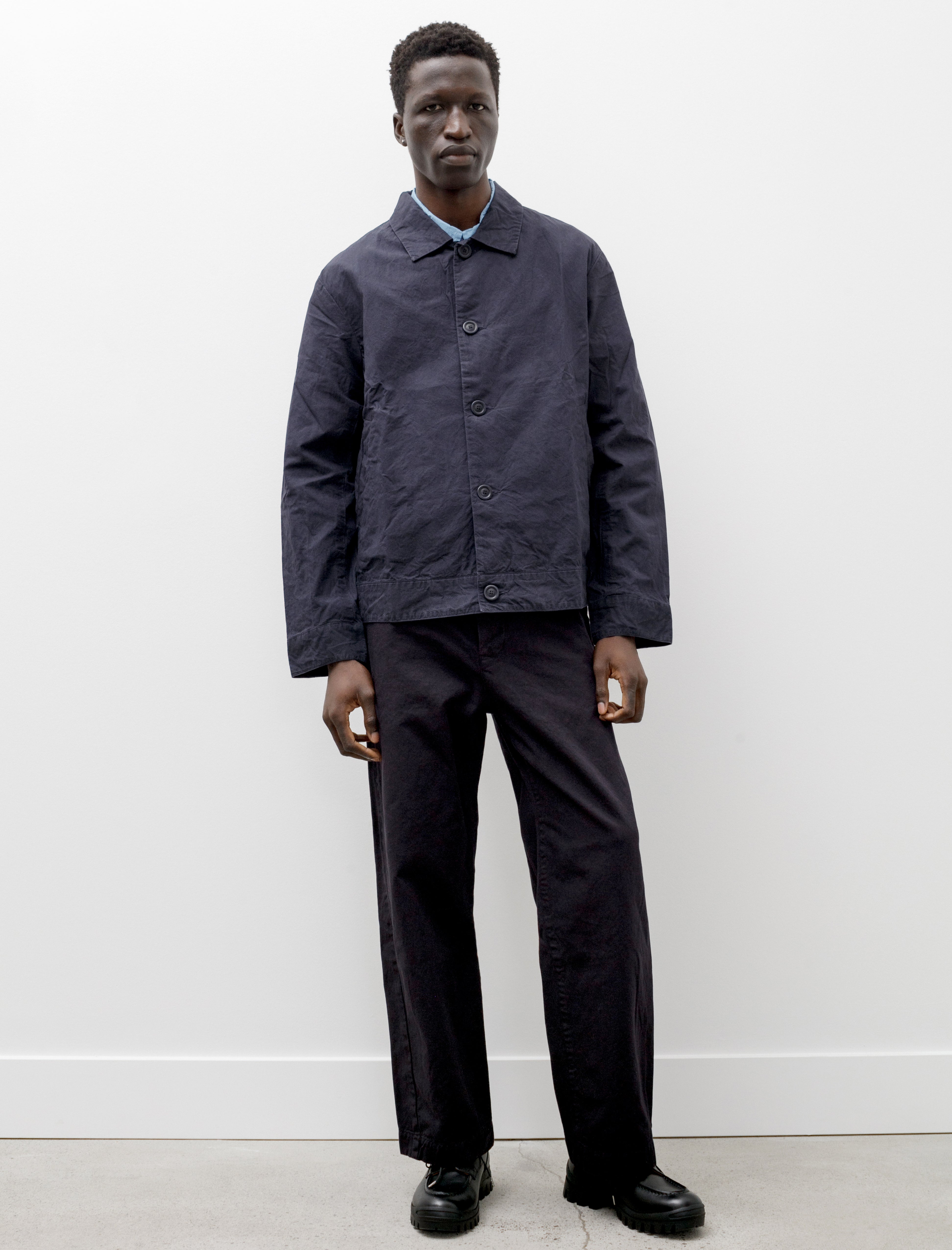 Casey Casey Overdyed Pant Dense Twill Night