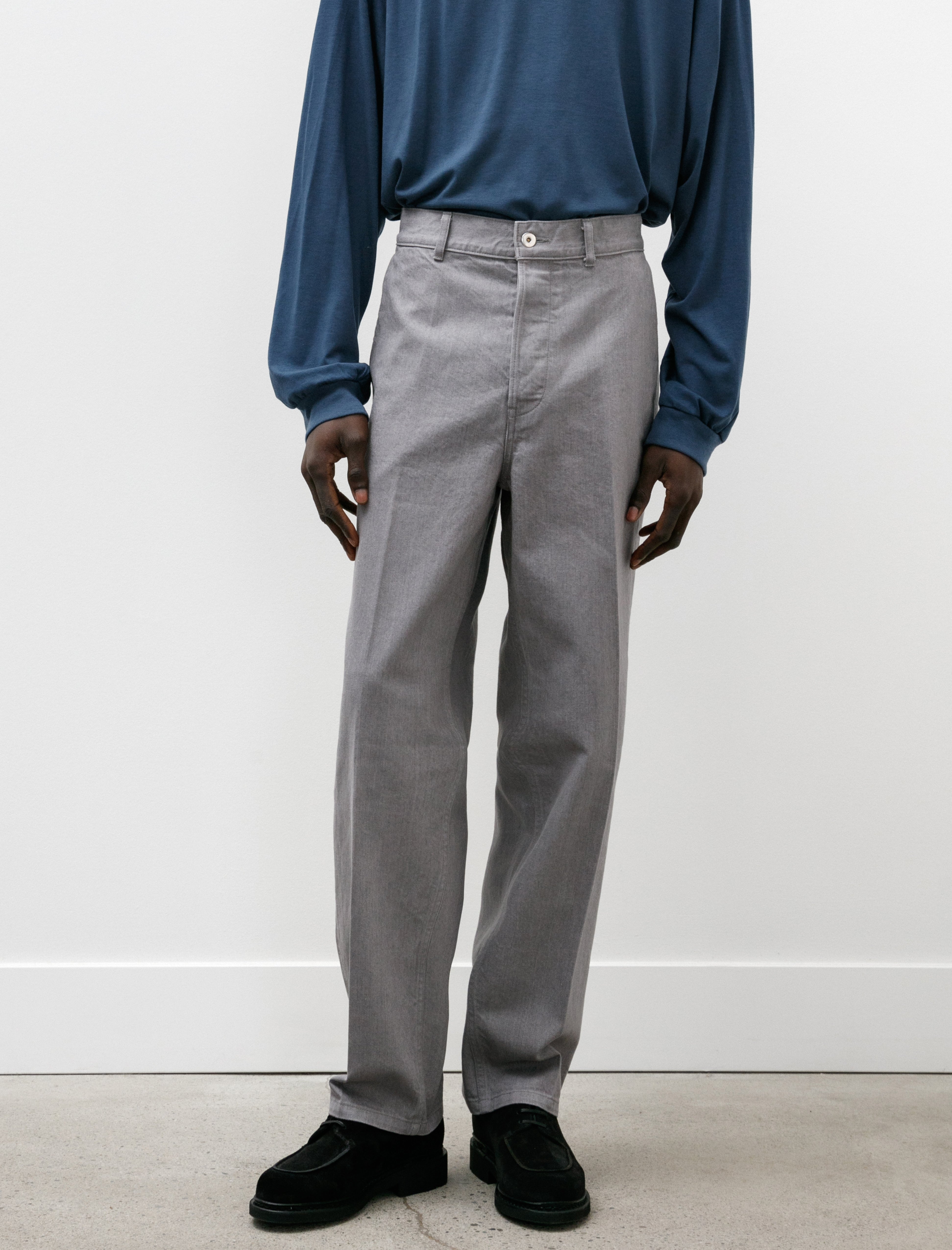 Ernie Palo Denim Slacks Grey