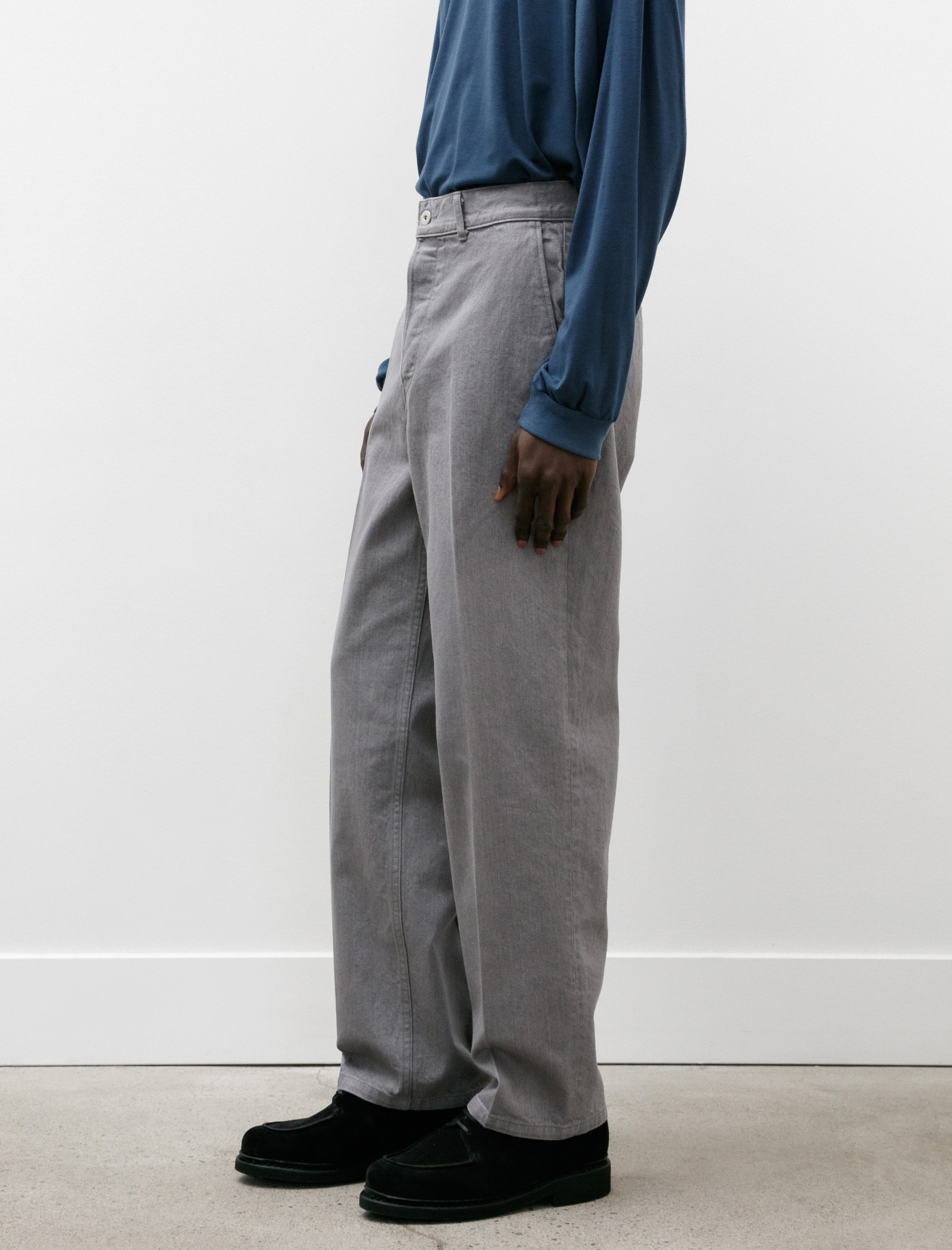 Ernie Palo Denim Slacks Grey