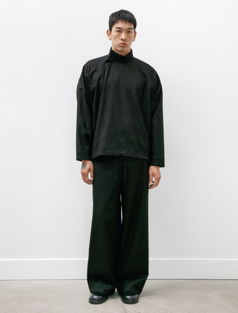 Unkruid Pullover Shirt Black Fine Loden