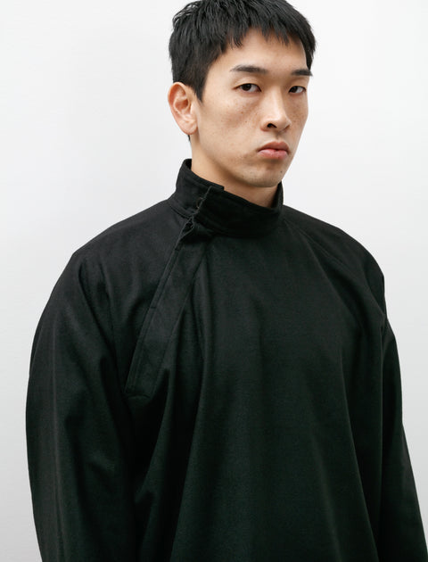 Unkruid Pullover Shirt Black Fine Loden