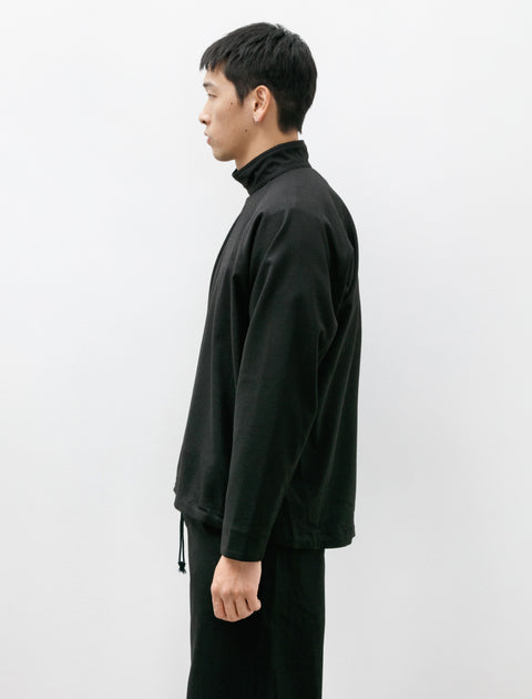 Unkruid Pullover Shirt Black Fine Loden