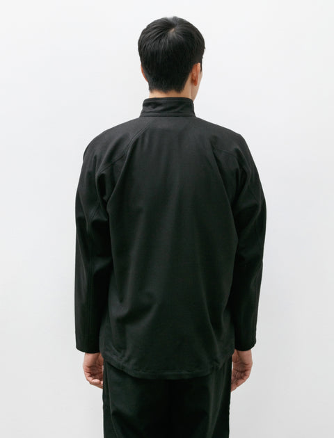 Unkruid Pullover Shirt Black Fine Loden