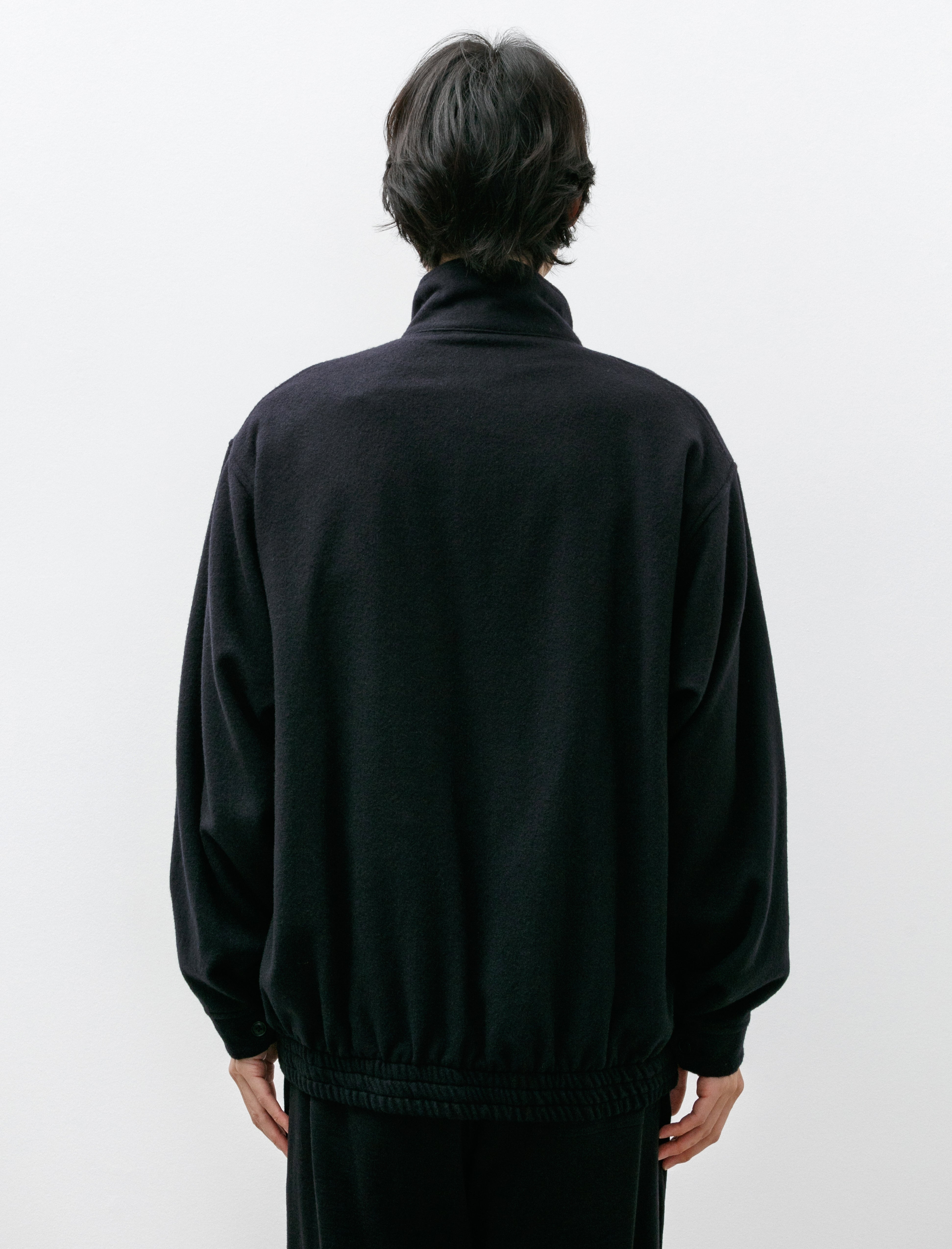 Comoli Cashmere Track Jacket Navy