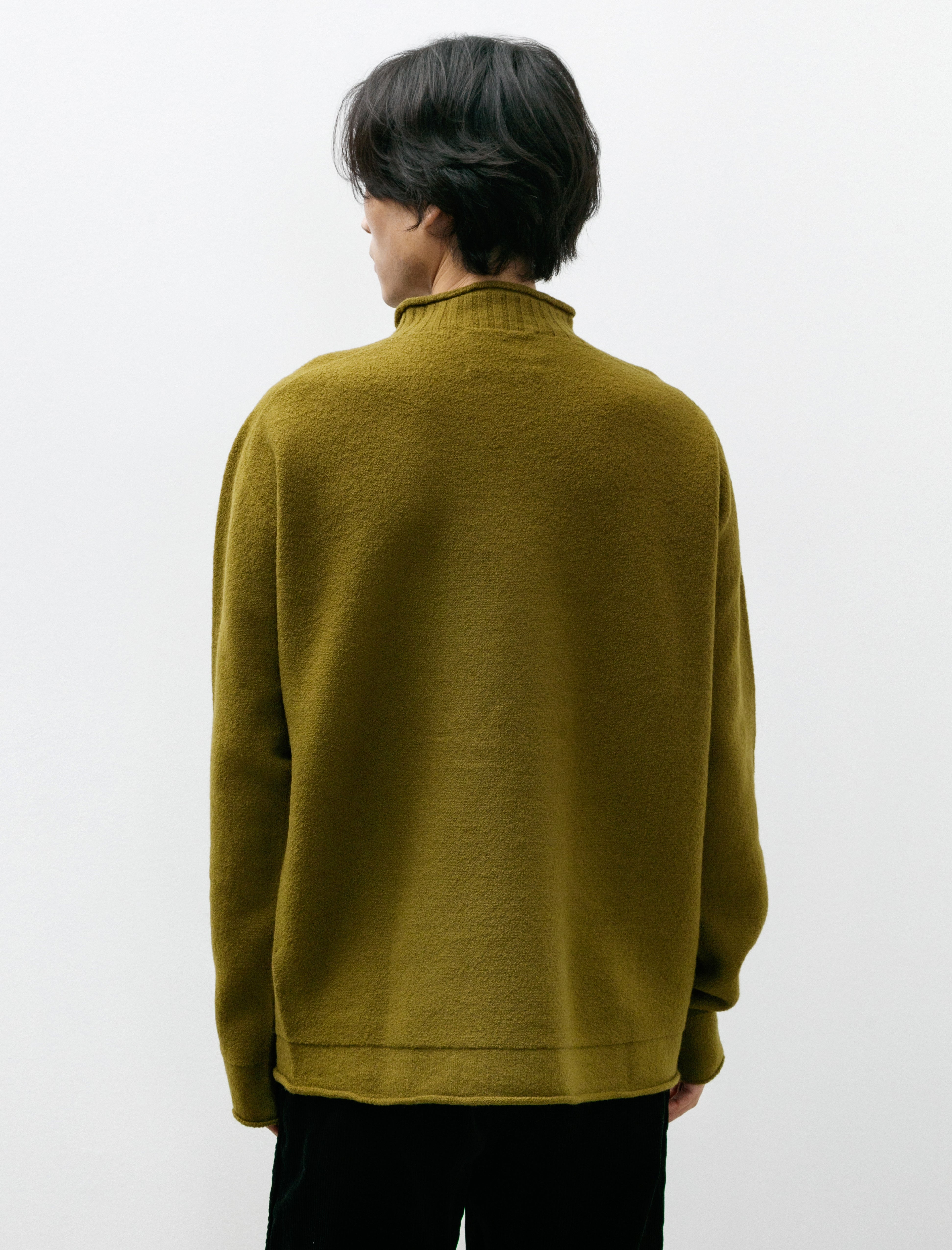 MHL Felted Wool Guernsey Fresh Olive