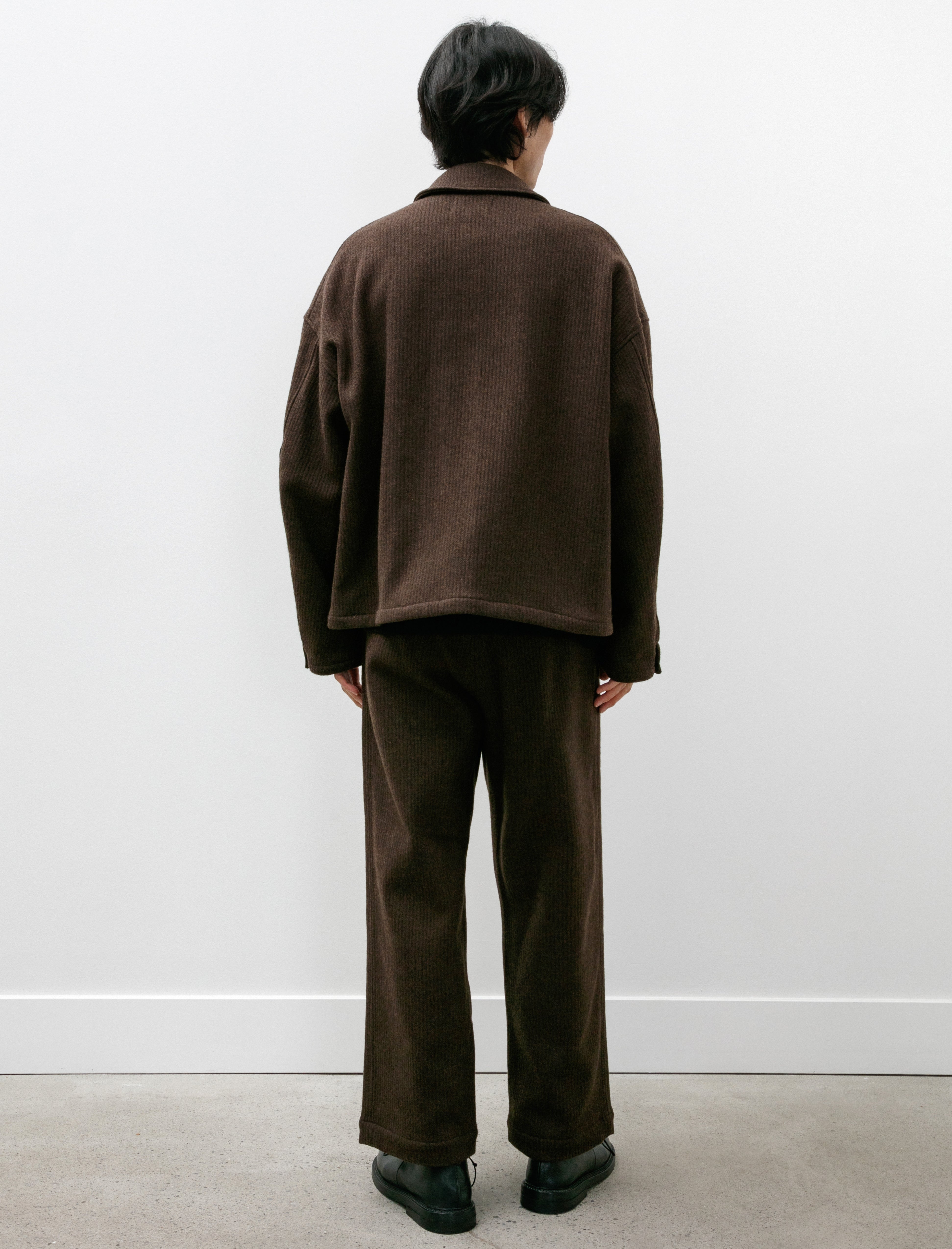 Yoko Sakamoto Beach Cloth Work Trousers Brown