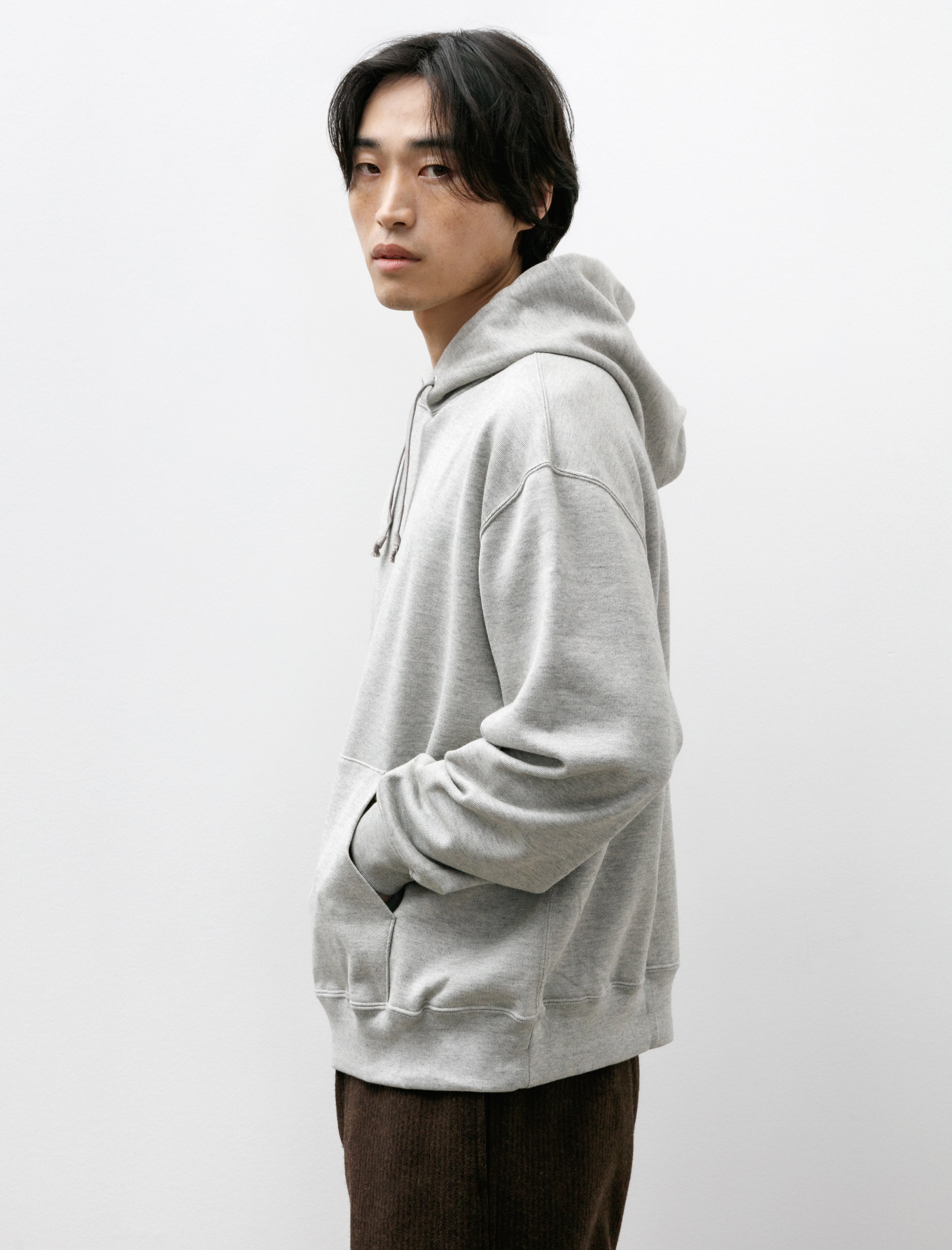 Yoko Sakamoto Super Highwet Hoodie Heather Grey