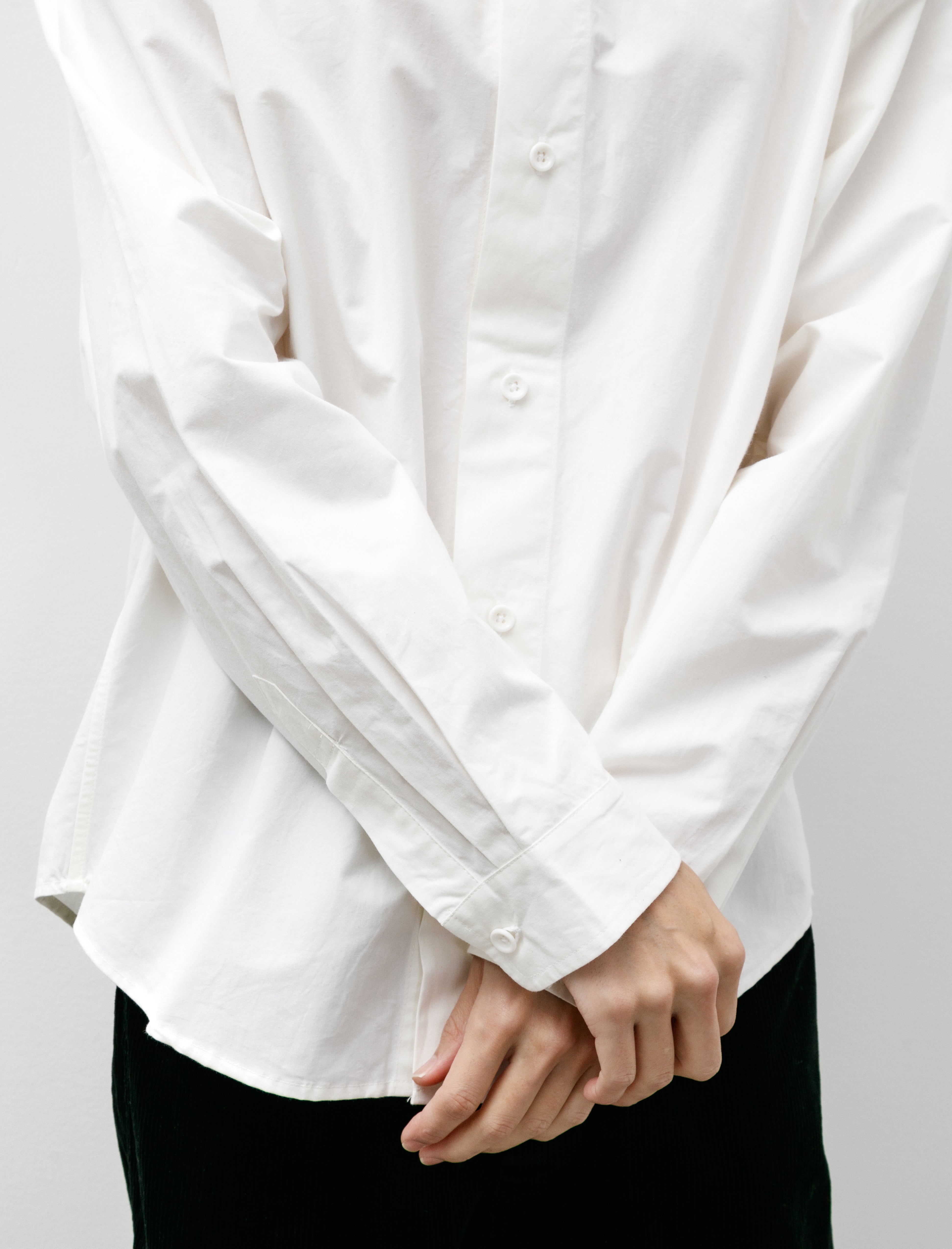 James Coward Filter Shirt Cotton Washi Off-White