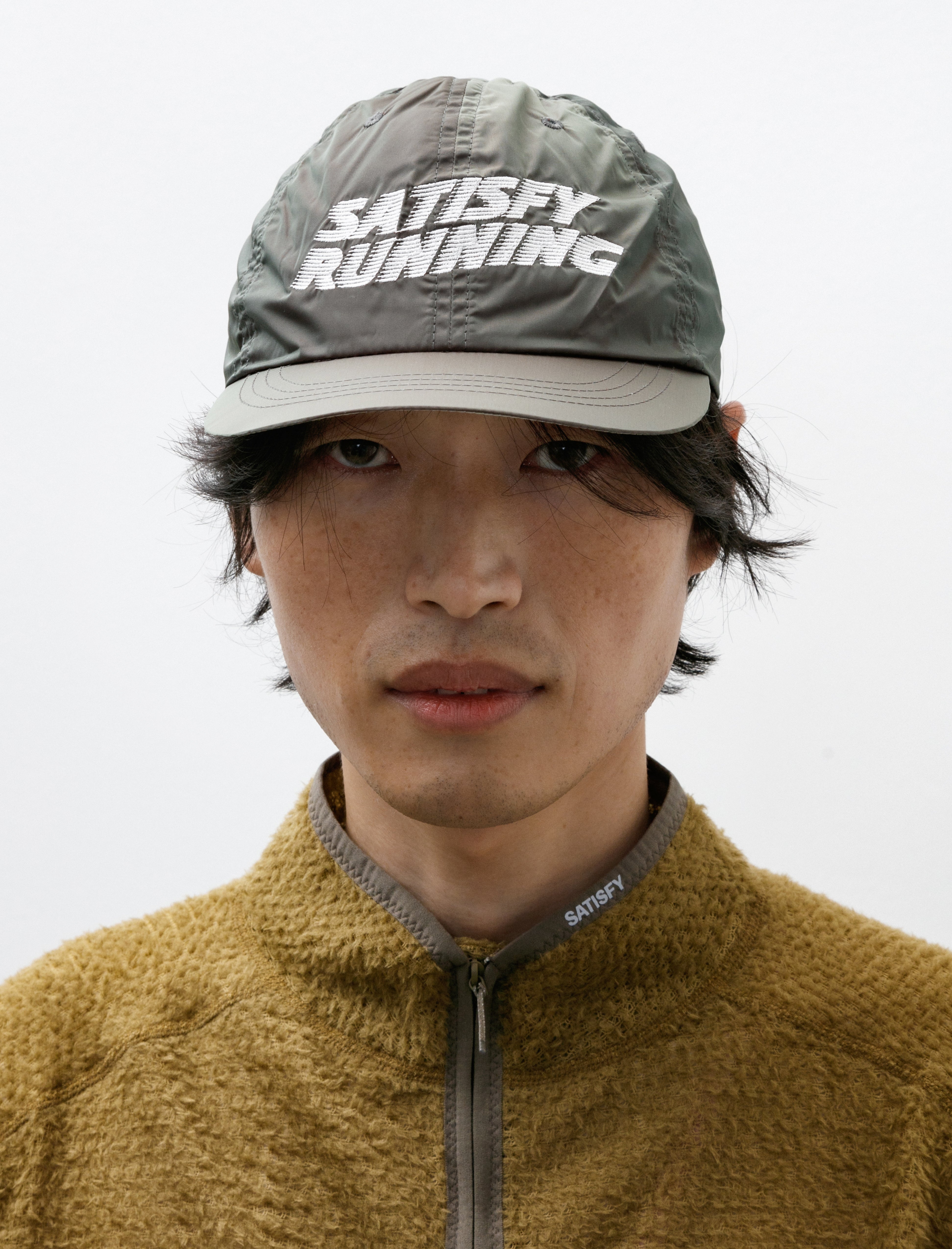 Satisfy Flitesilk 5 Panel Pinch Cap Khaki