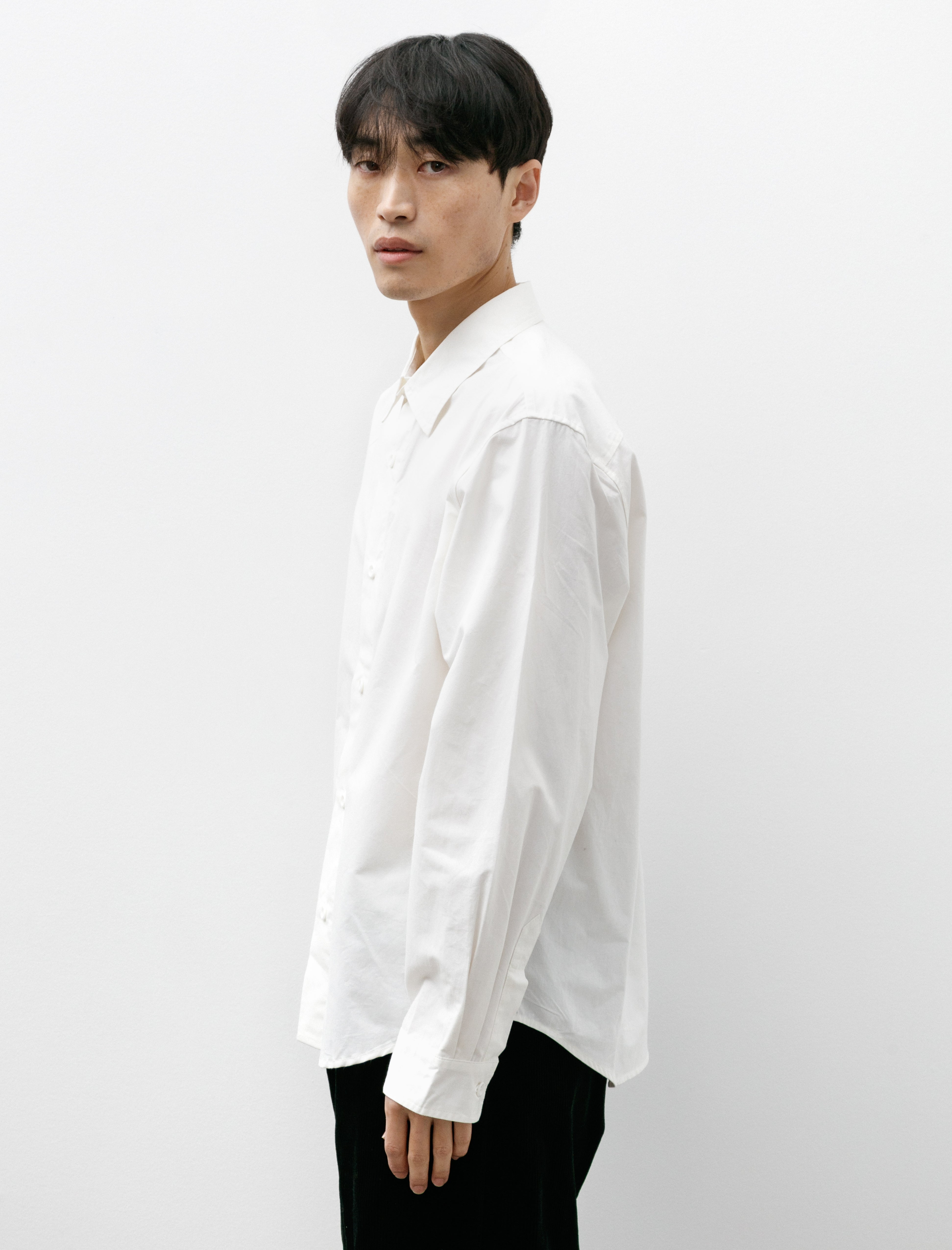 James Coward Filter Shirt Cotton Washi Off-White