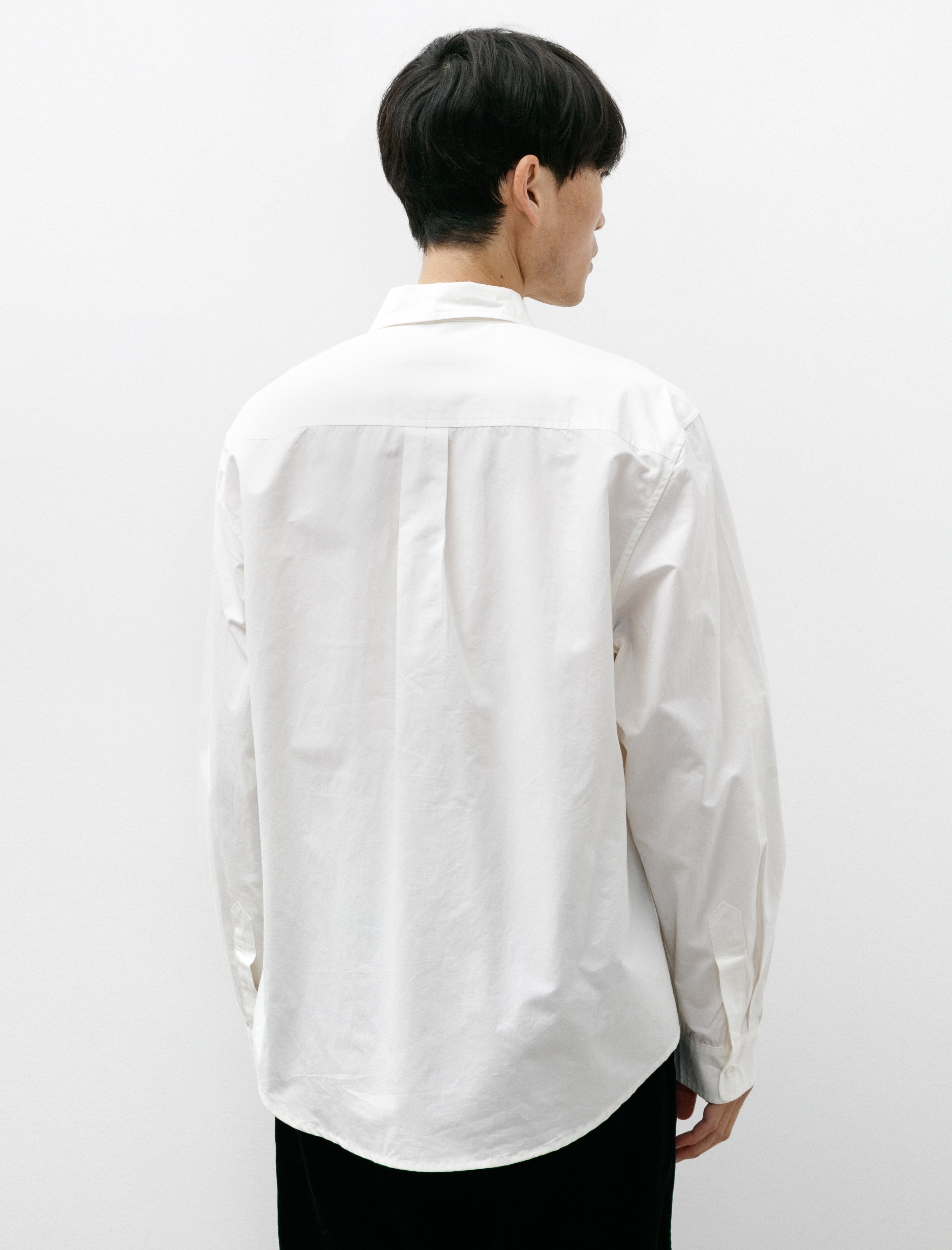 James Coward Filter Shirt Cotton Washi Off-White