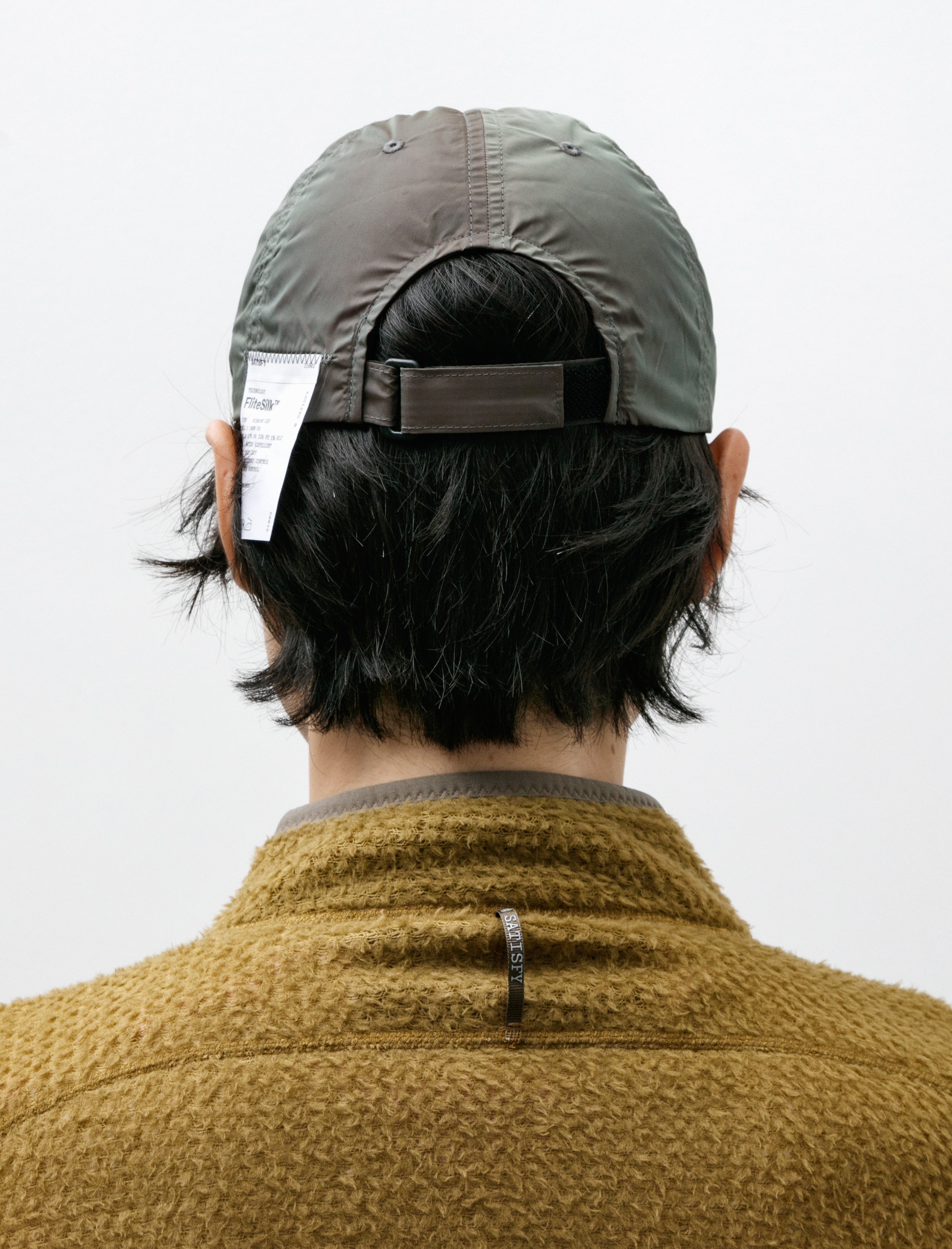 Satisfy Flitesilk 5 Panel Pinch Cap Khaki