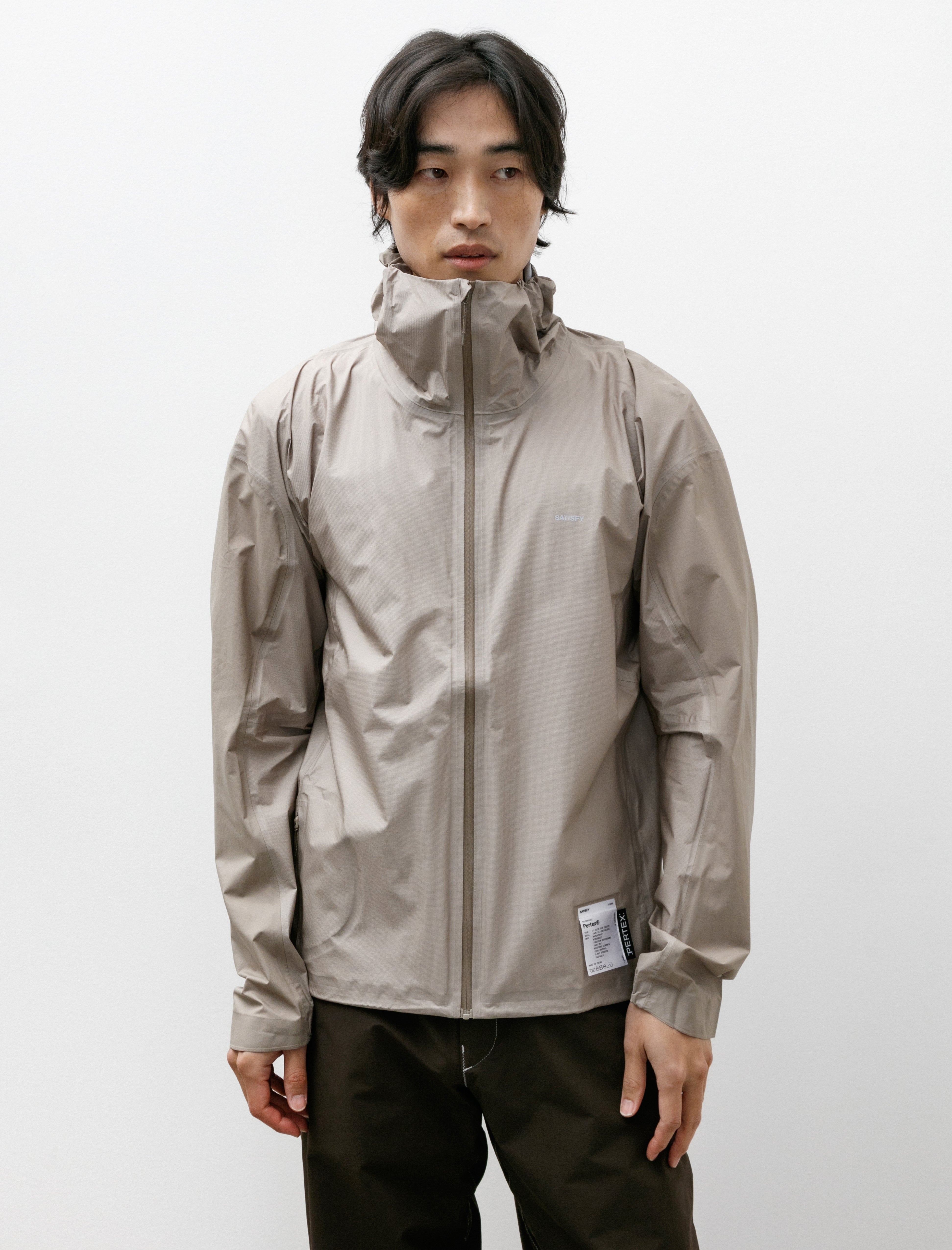 Satisfy Pertex 3L Rain Fly Jacket Moon