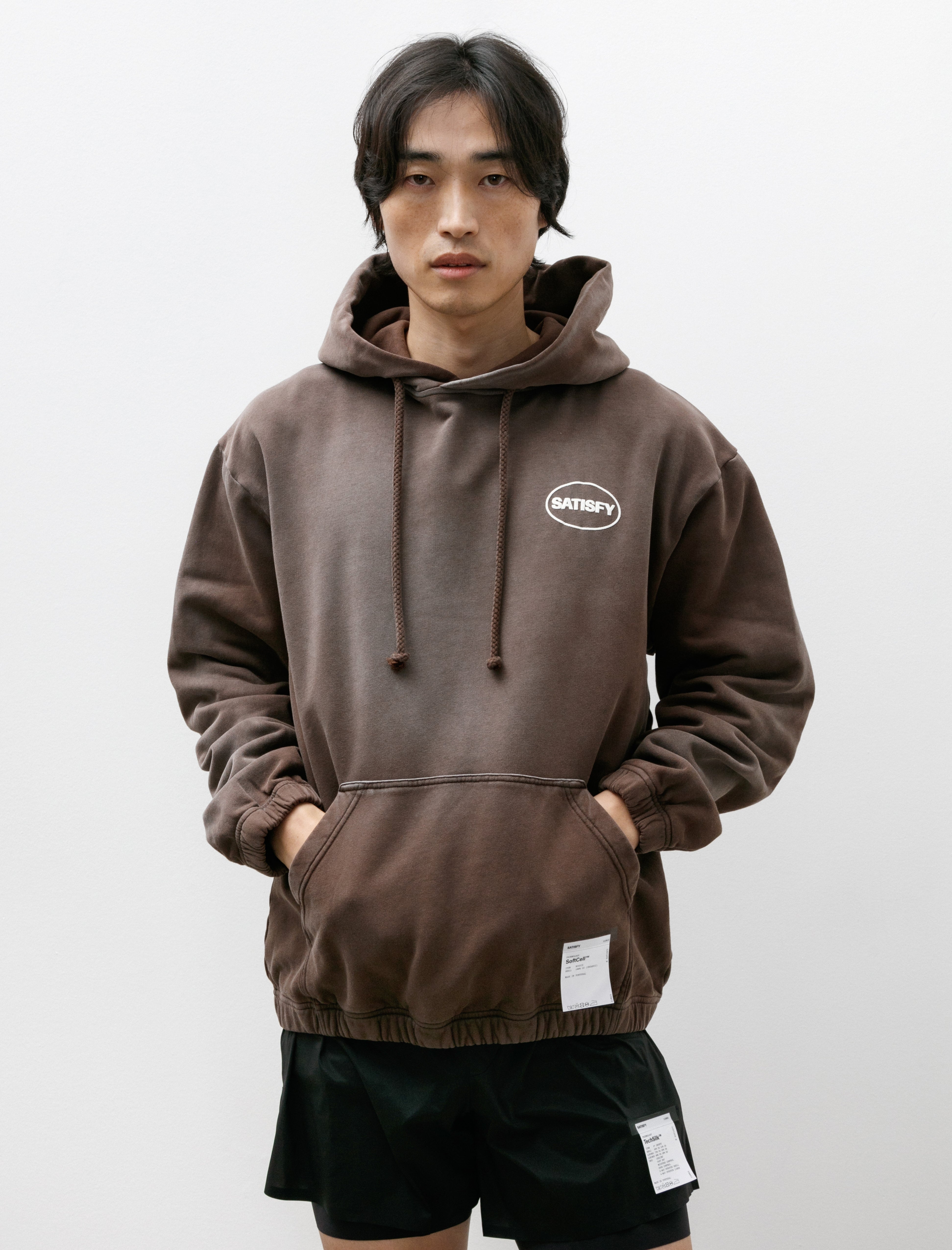 Satisfy Softcell Hoodie Sun Bleached Brown