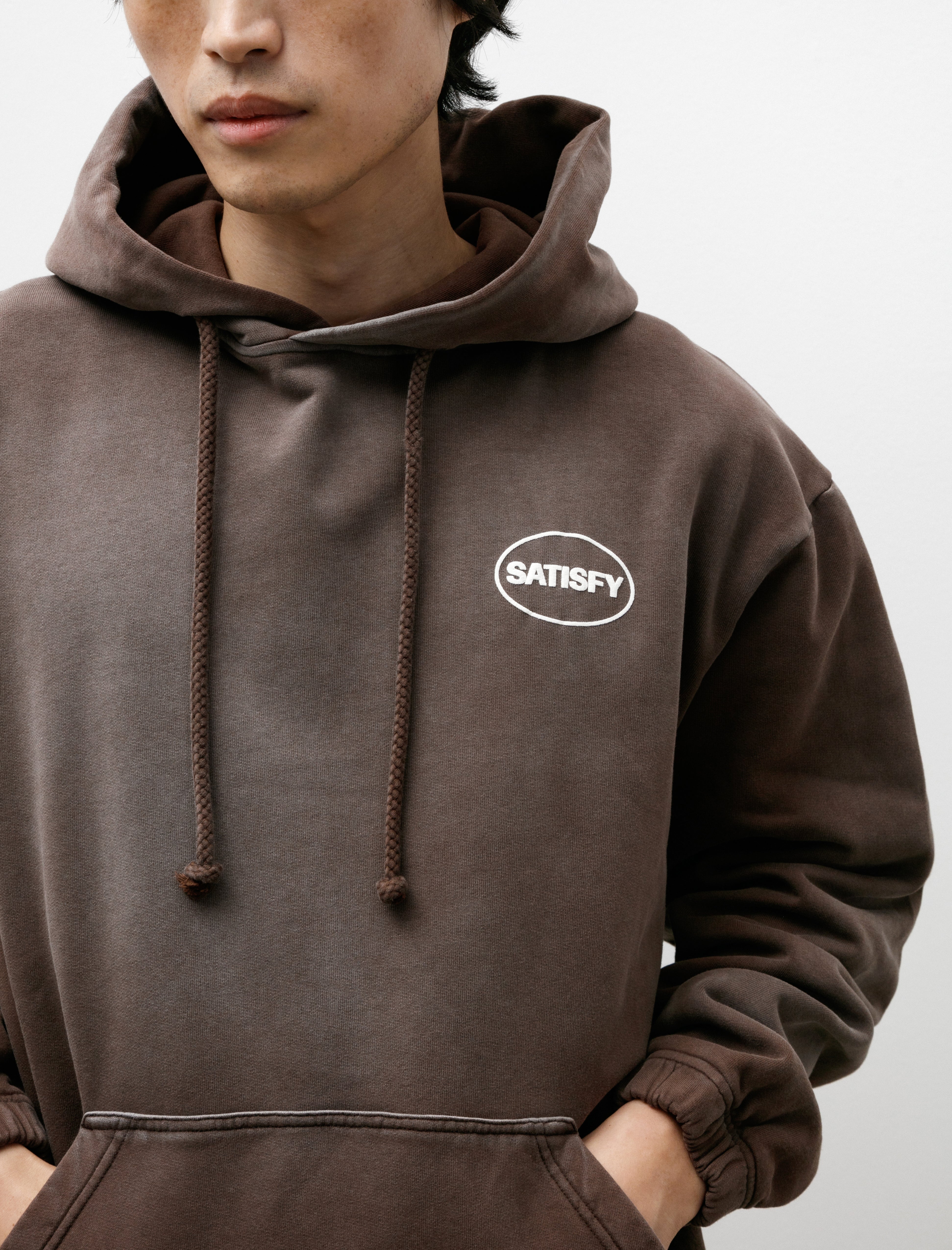 Satisfy Softcell Hoodie Sun Bleached Brown