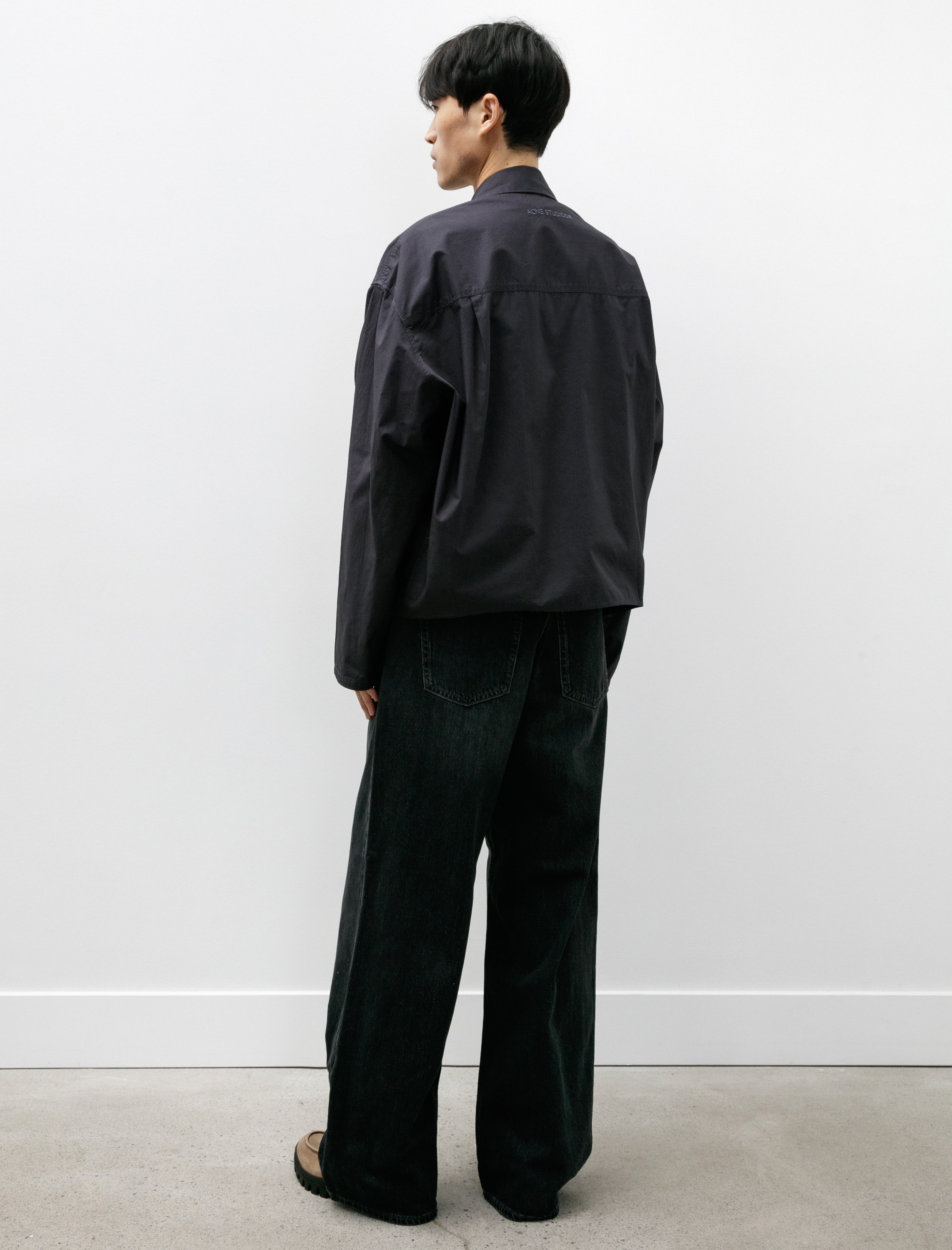 Acne Studios 1981M Loose Fit Jeans Black