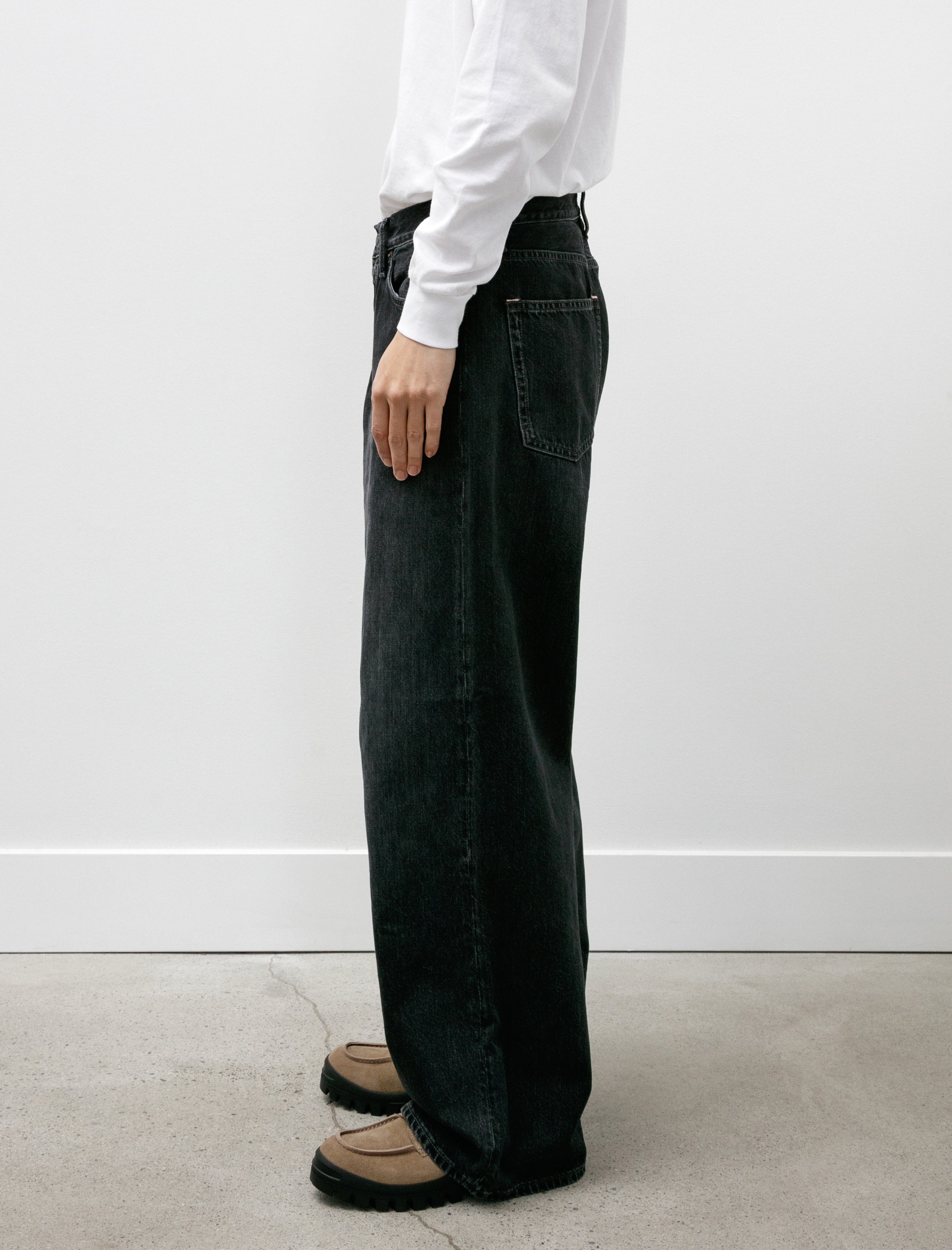 Acne Studios 1981M Loose Fit Jeans Black