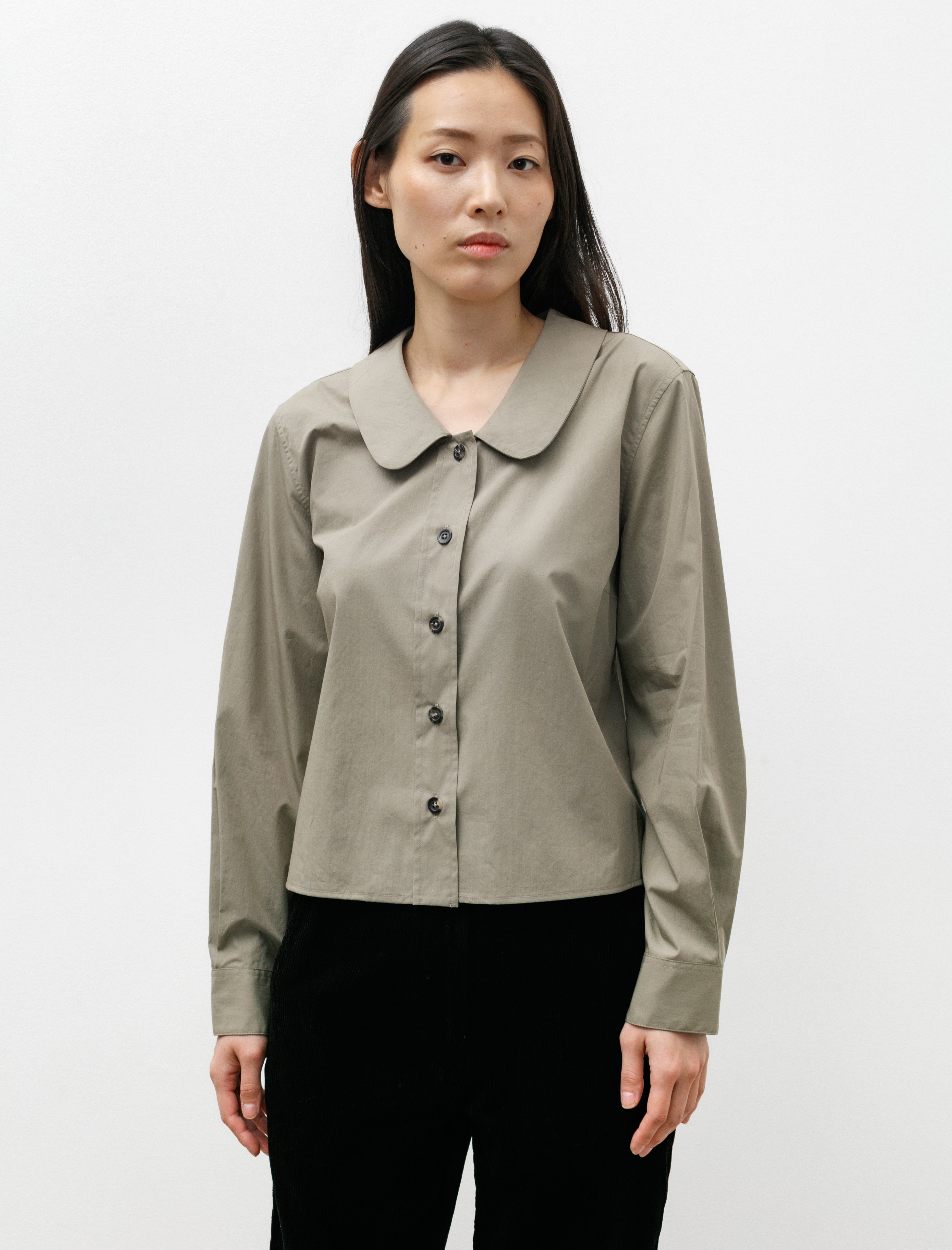 Margaret Howell MHL Oversized Work Shirt - Sage