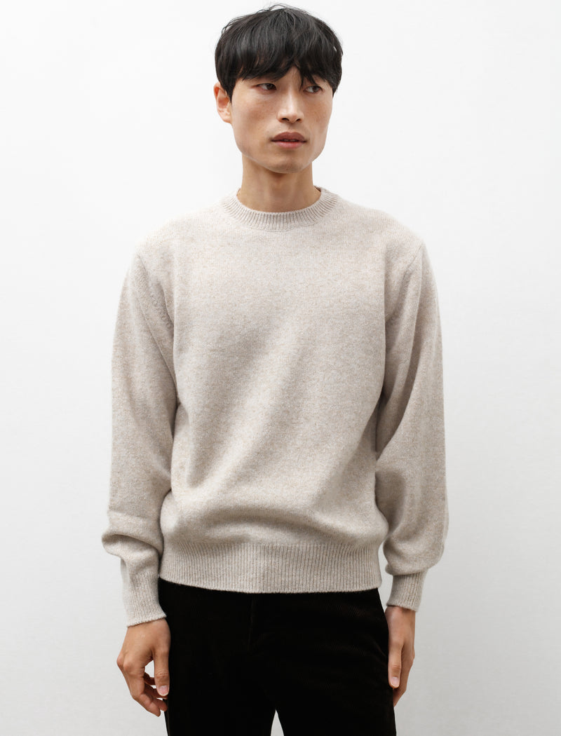 Comoli Wool S/S T-Shirt Brown – Neighbour