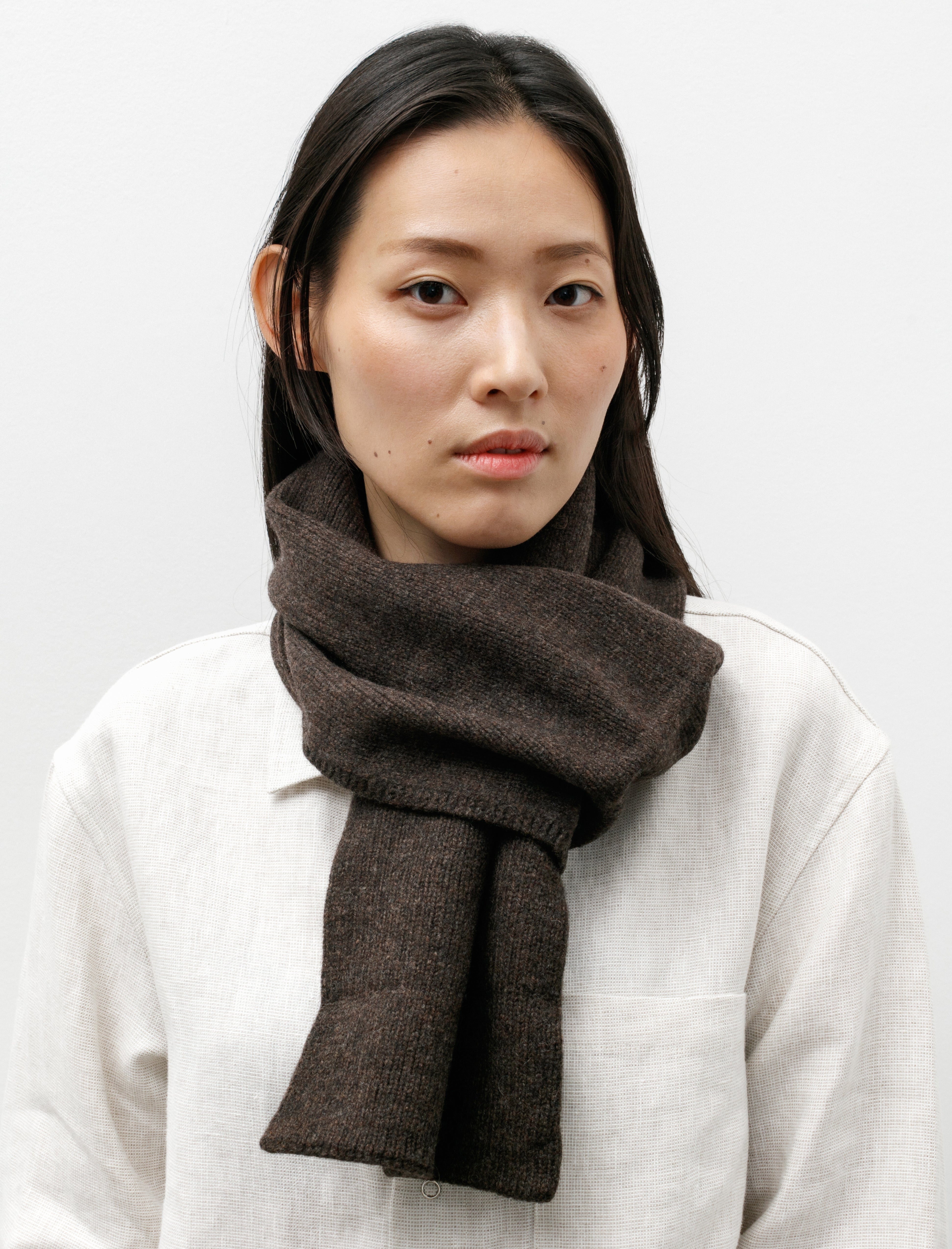 MHL Pull Through Scarf Lambswool Cocoa – Neighbour