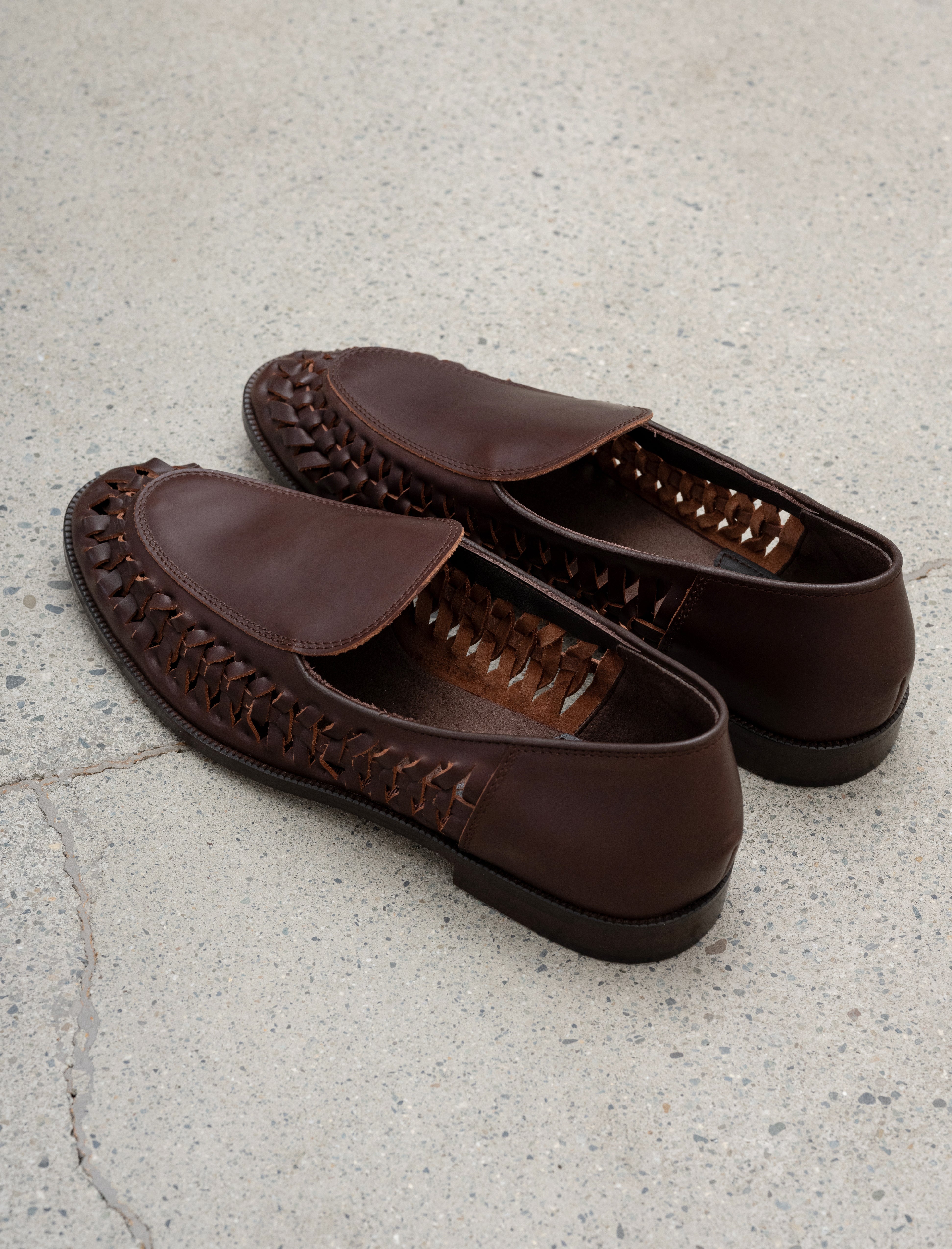 Hender Scheme Libido Slip On Dark Brown