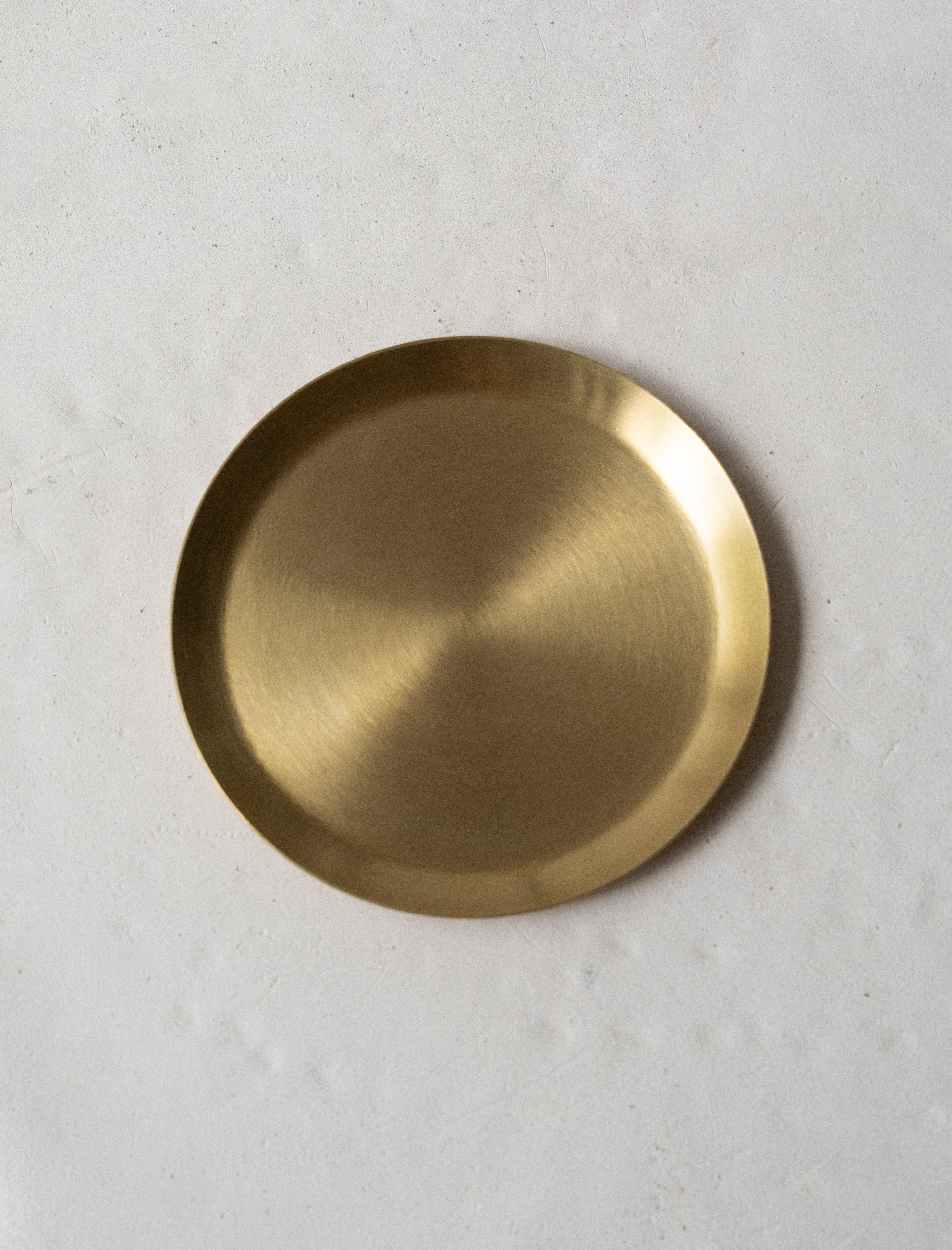 Fog Linen Brass Plate Round (M)