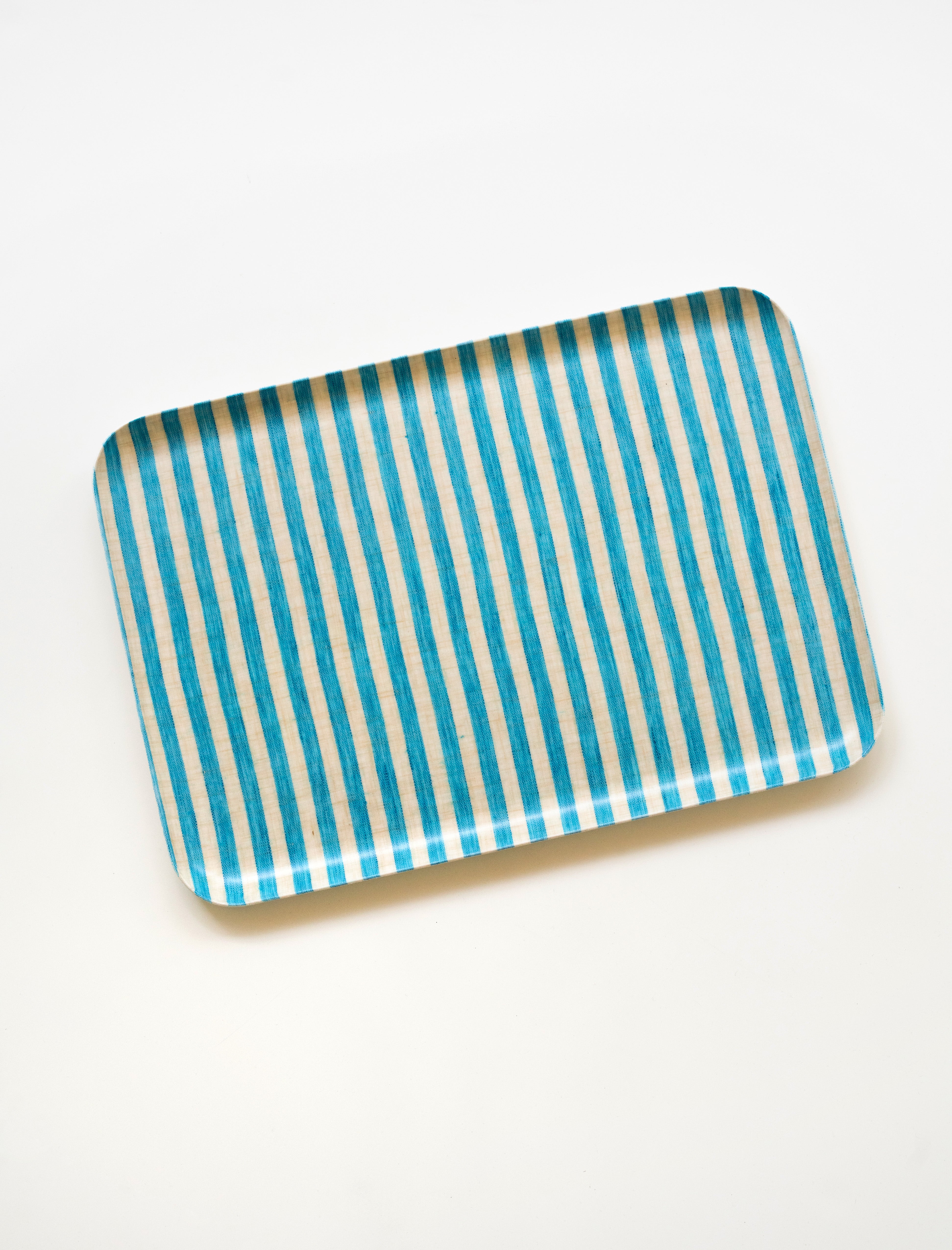 Fog Linen Linen Coating Tray (L) Francis Stripe