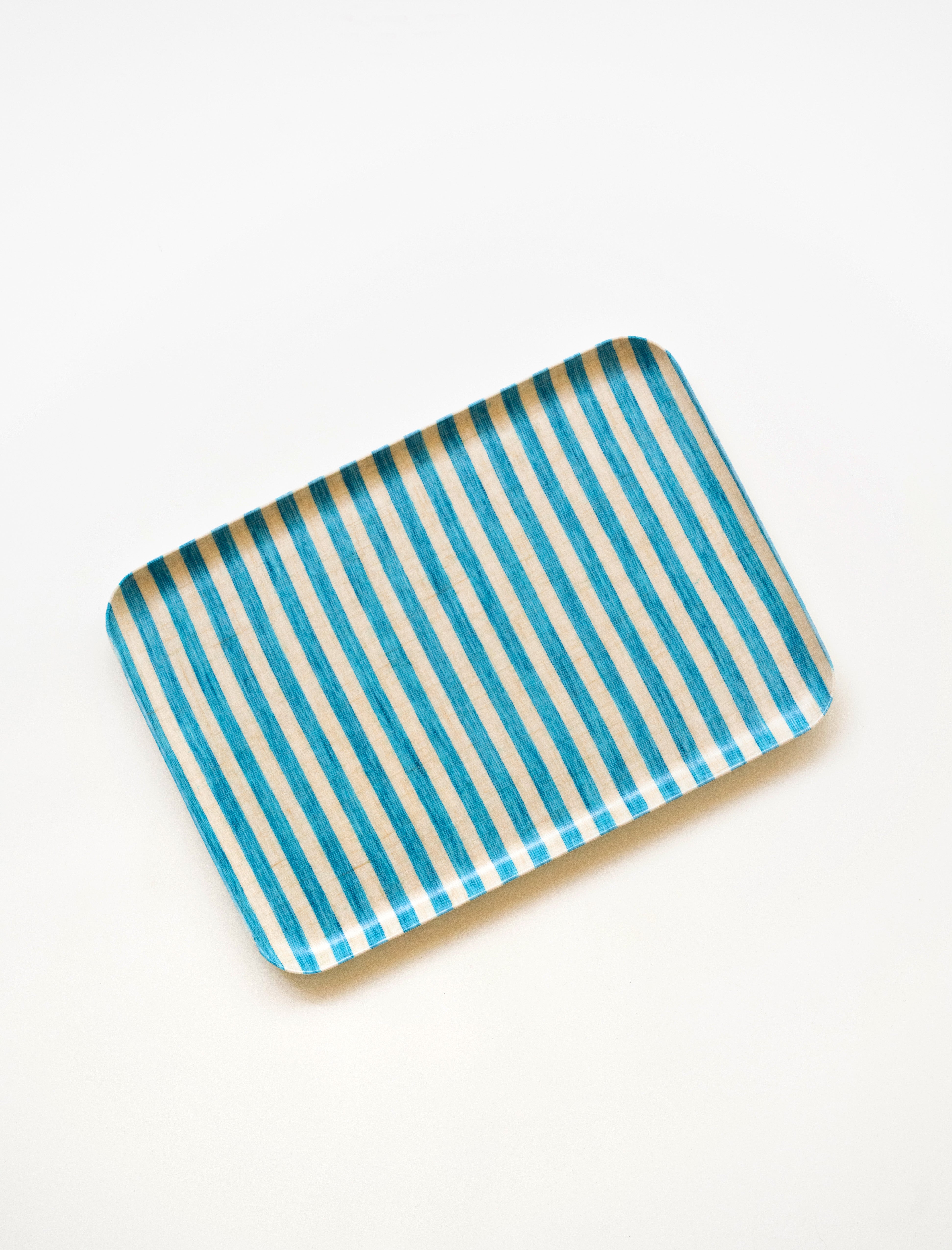 Fog Linen Linen Coating Tray (M) Francis Stripe