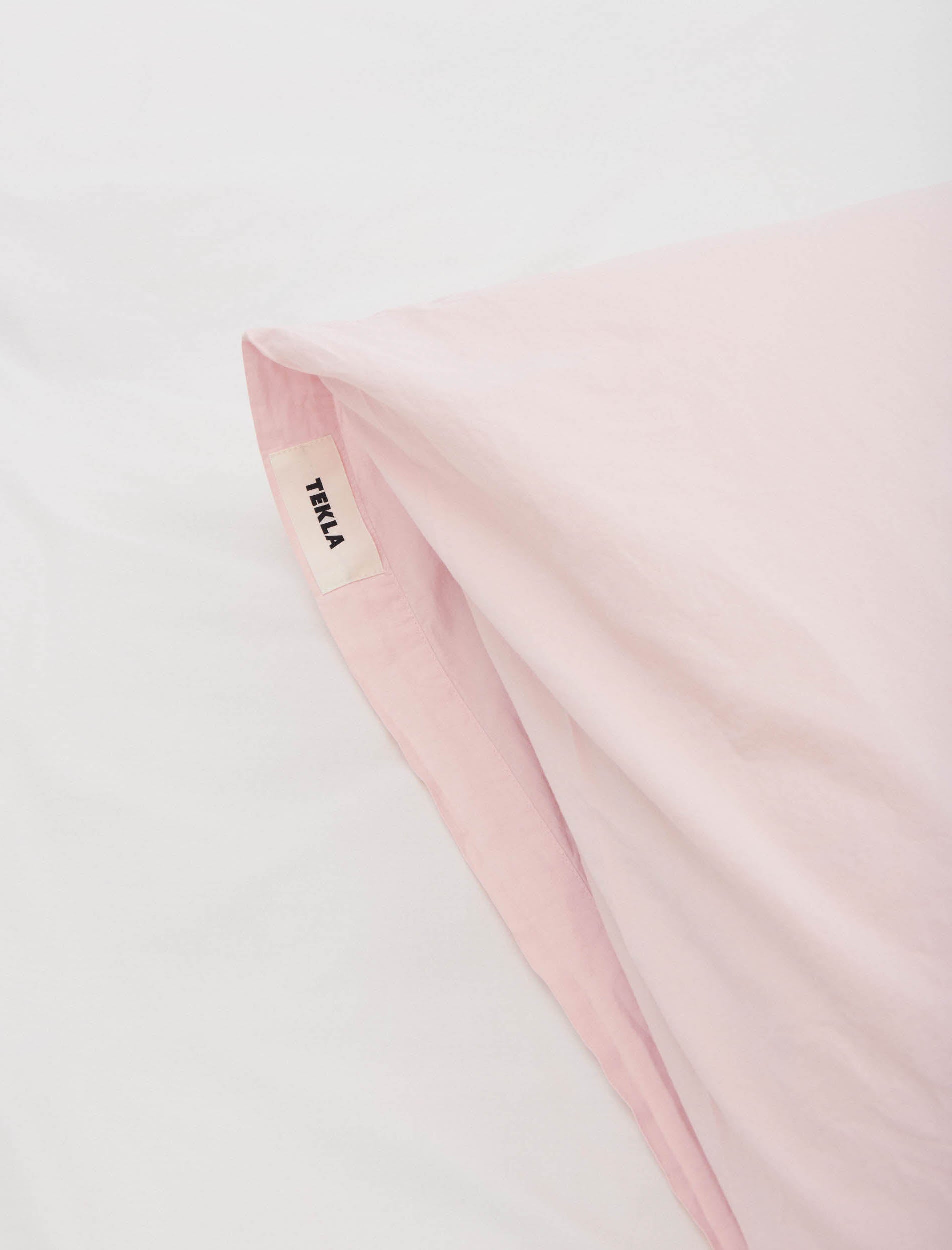 Tekla Percale Pillow Sham Petal Pink