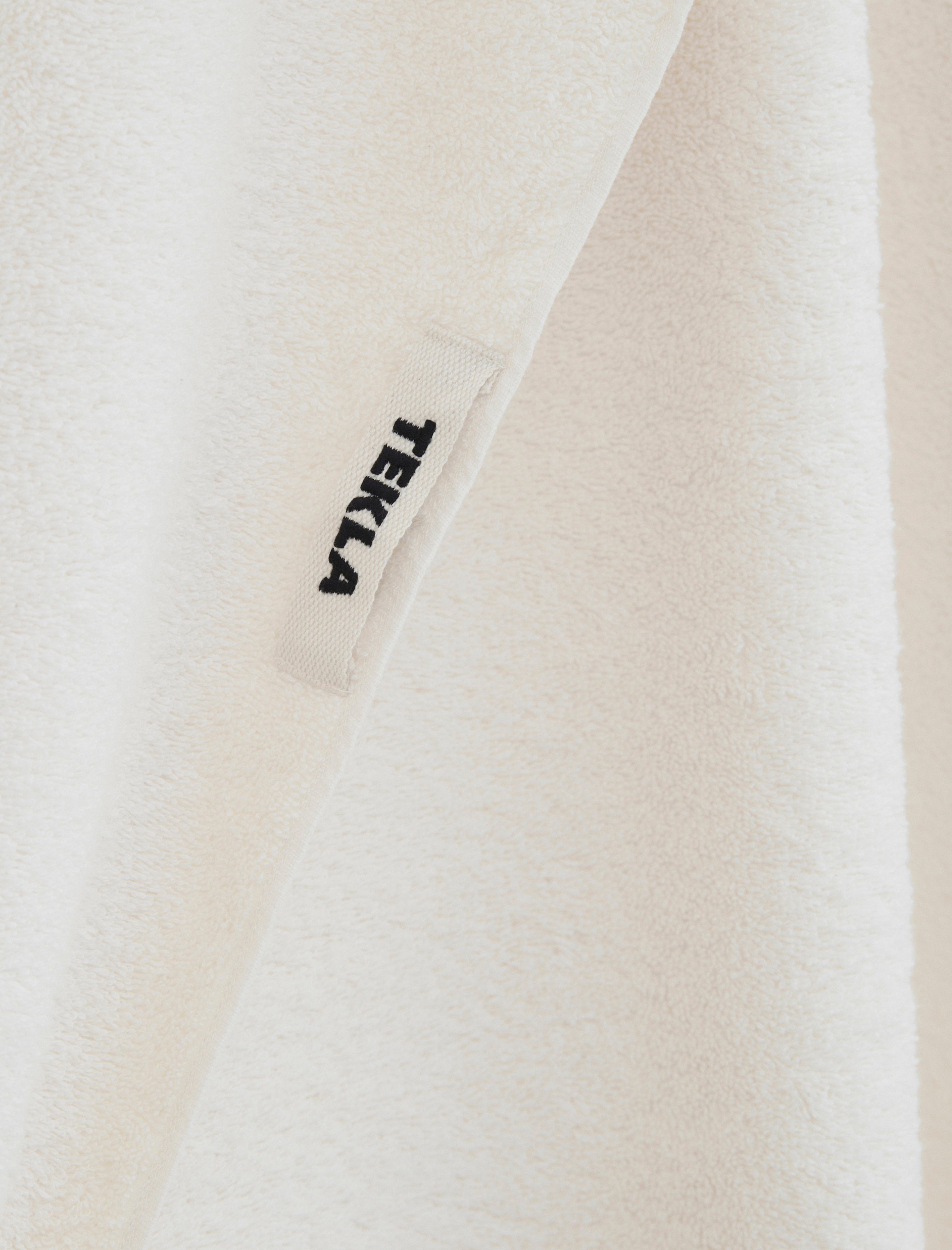 Tekla Terry Towel Solid Ivory