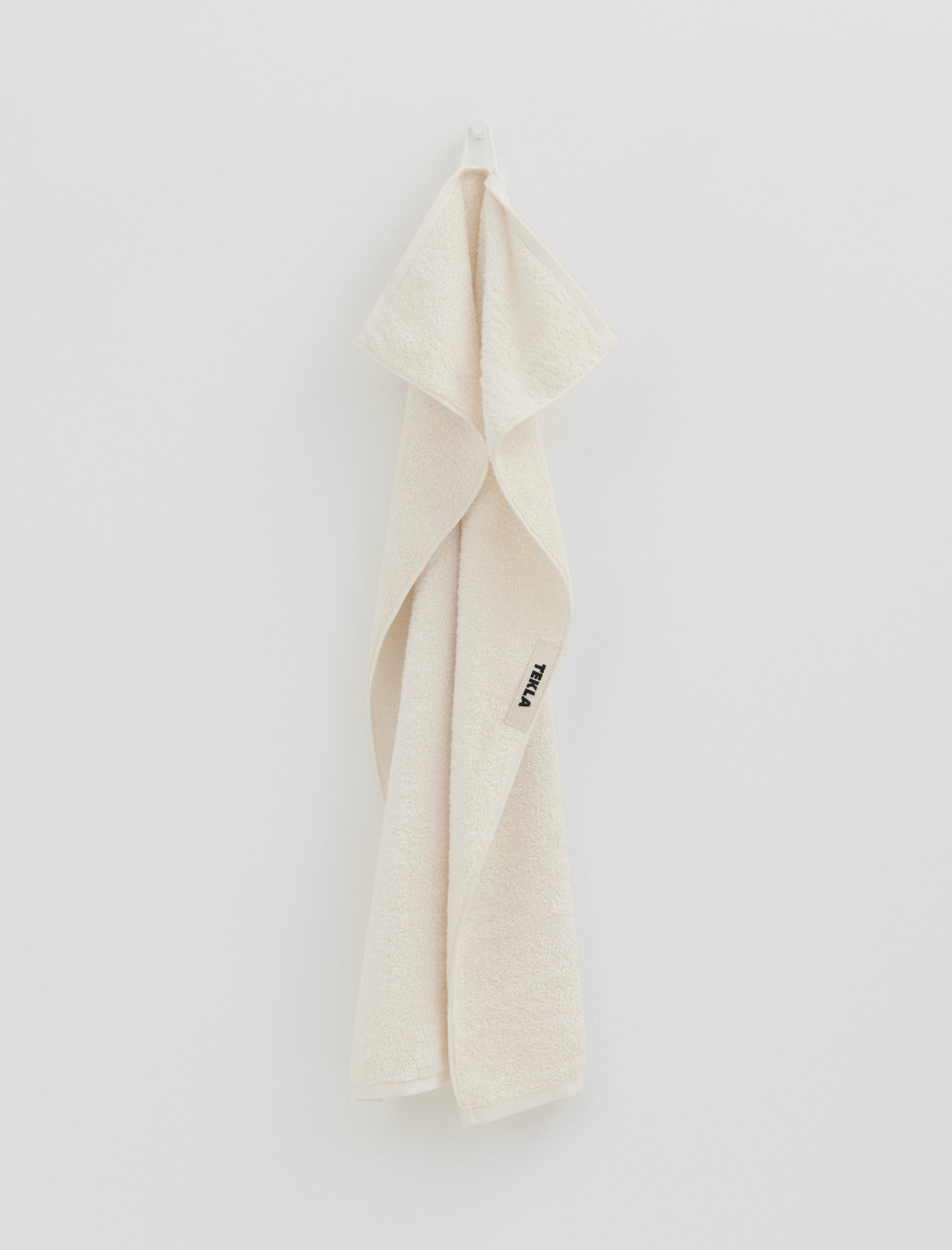 Tekla Terry Towel Solid Ivory