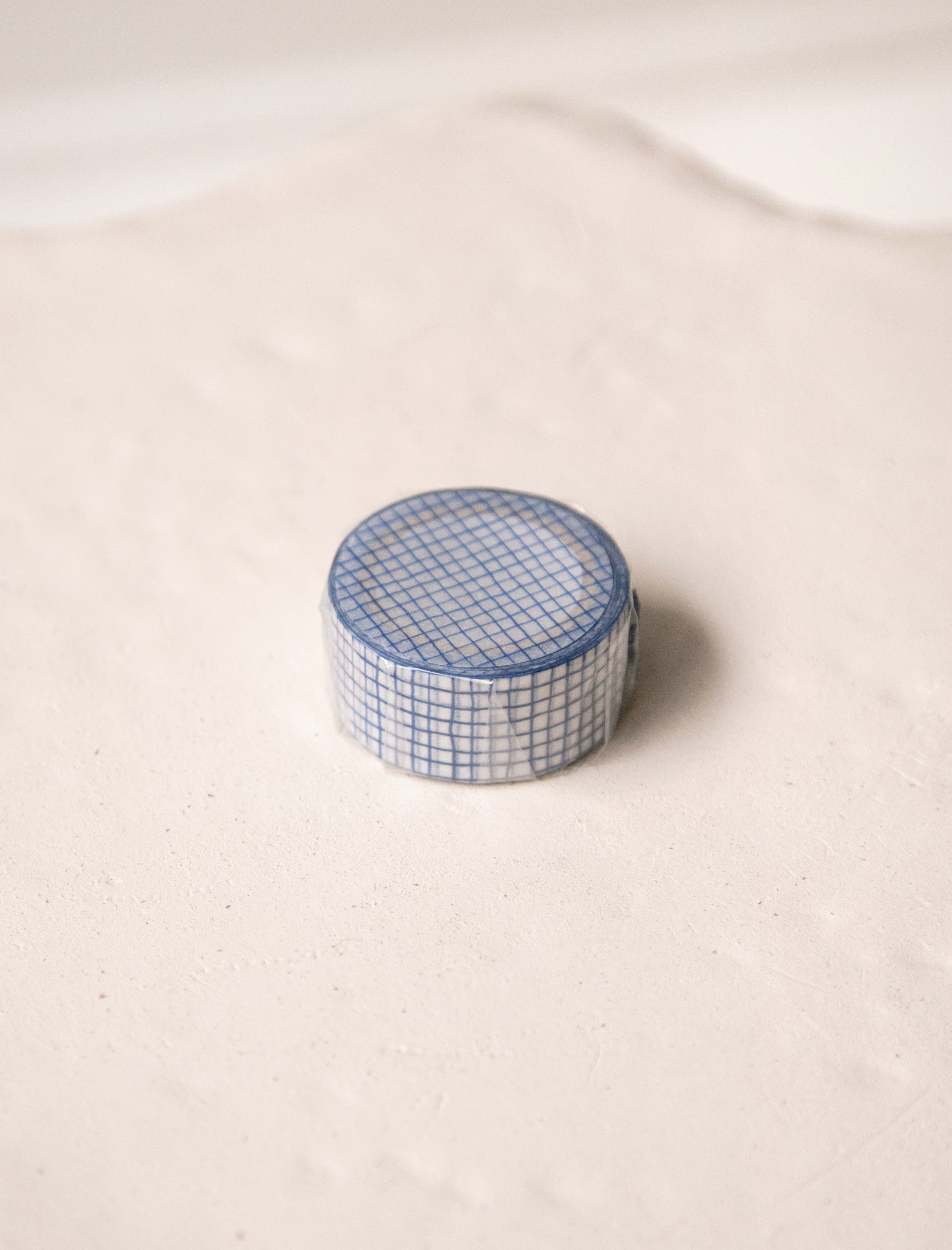 Classiky Mitsou Washi Tape Check Blue