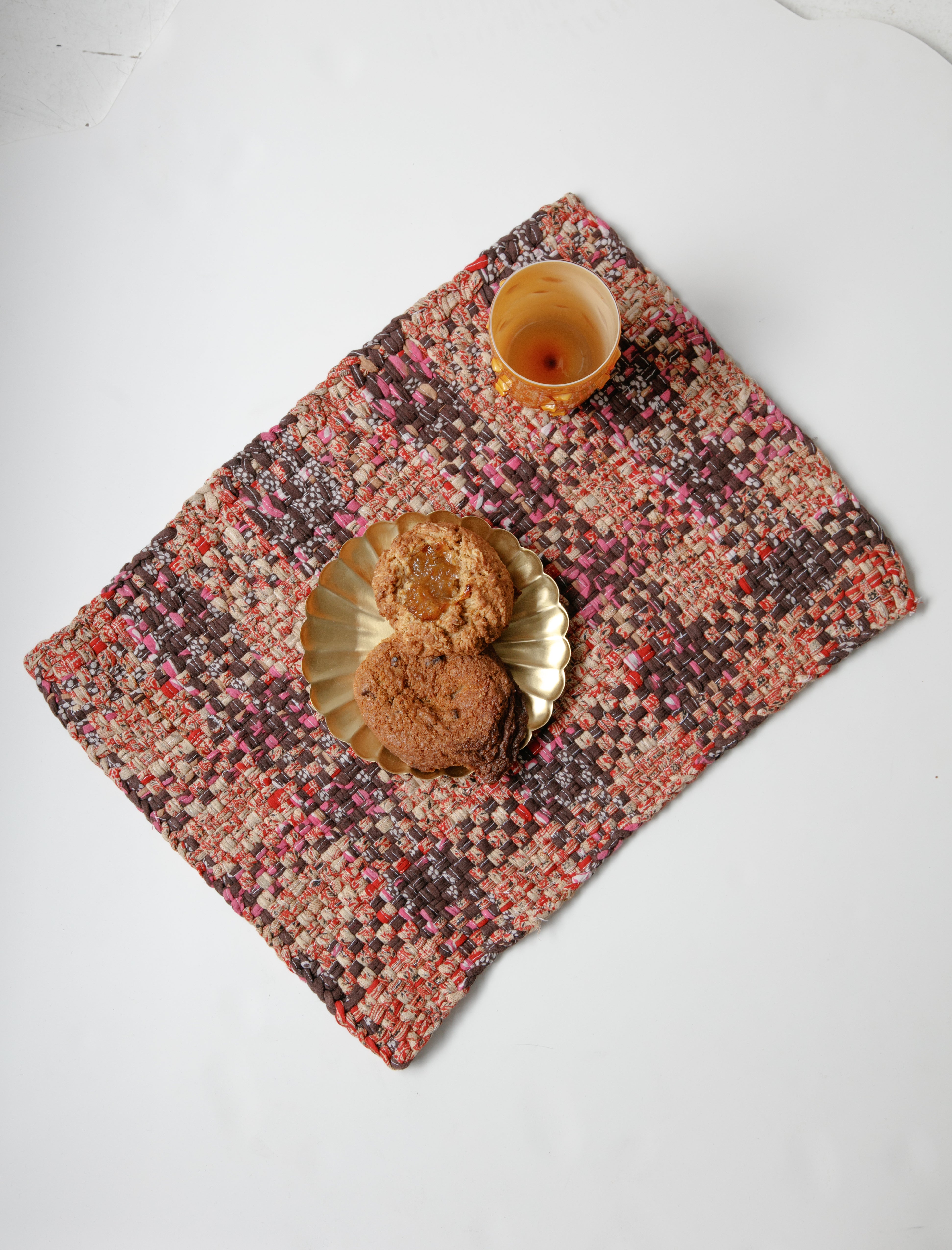 Fair Trade Bangladesh Recycled Sari Placemats