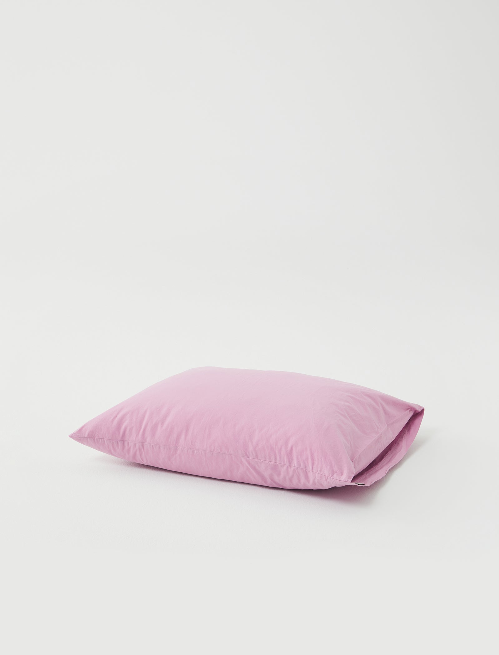 Tekla Percale Pillow Sham Mallow Pink