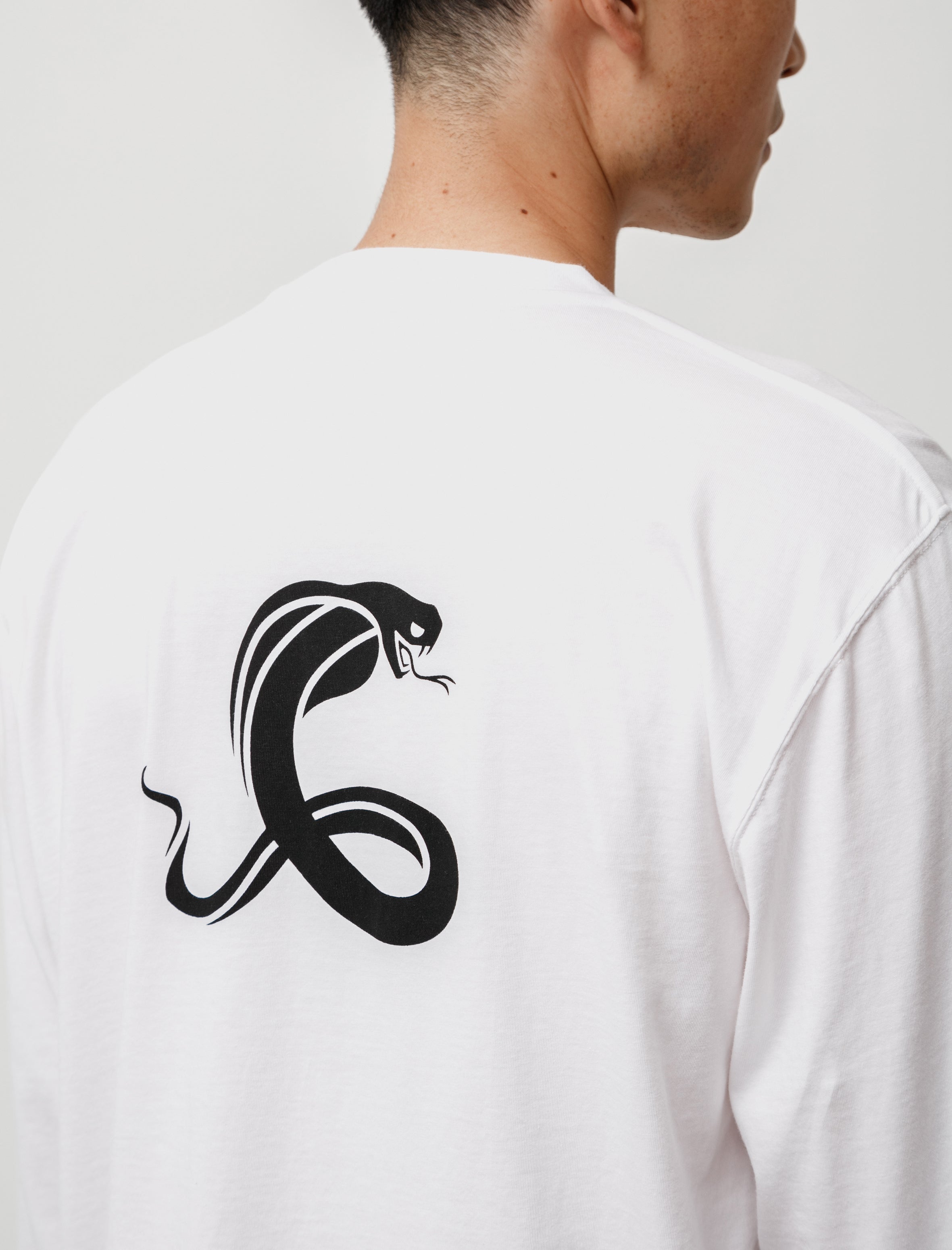 Cobra SC Long Sleeve Tee White Jersey