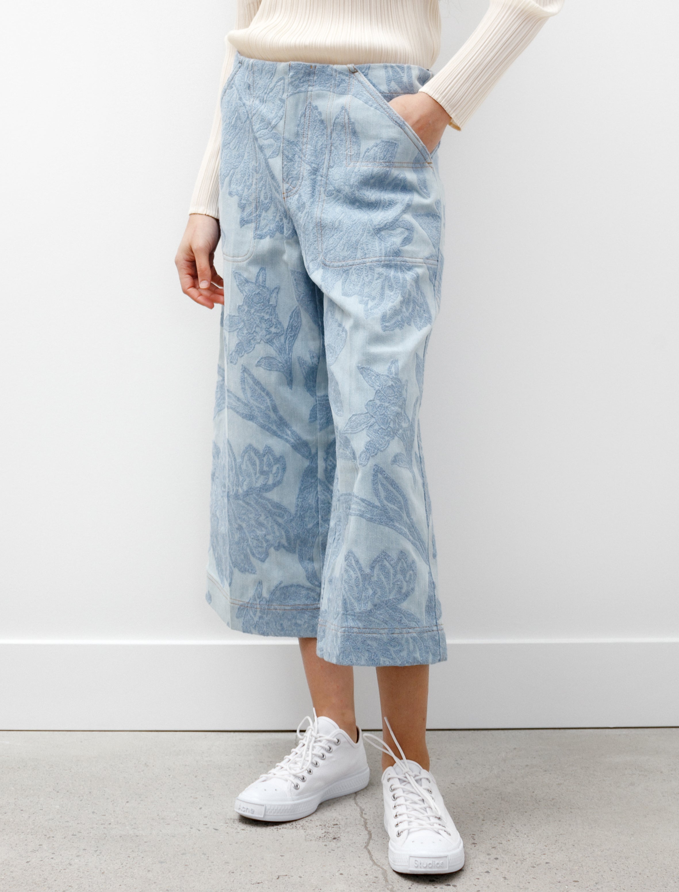 Texel Embroidered Denim