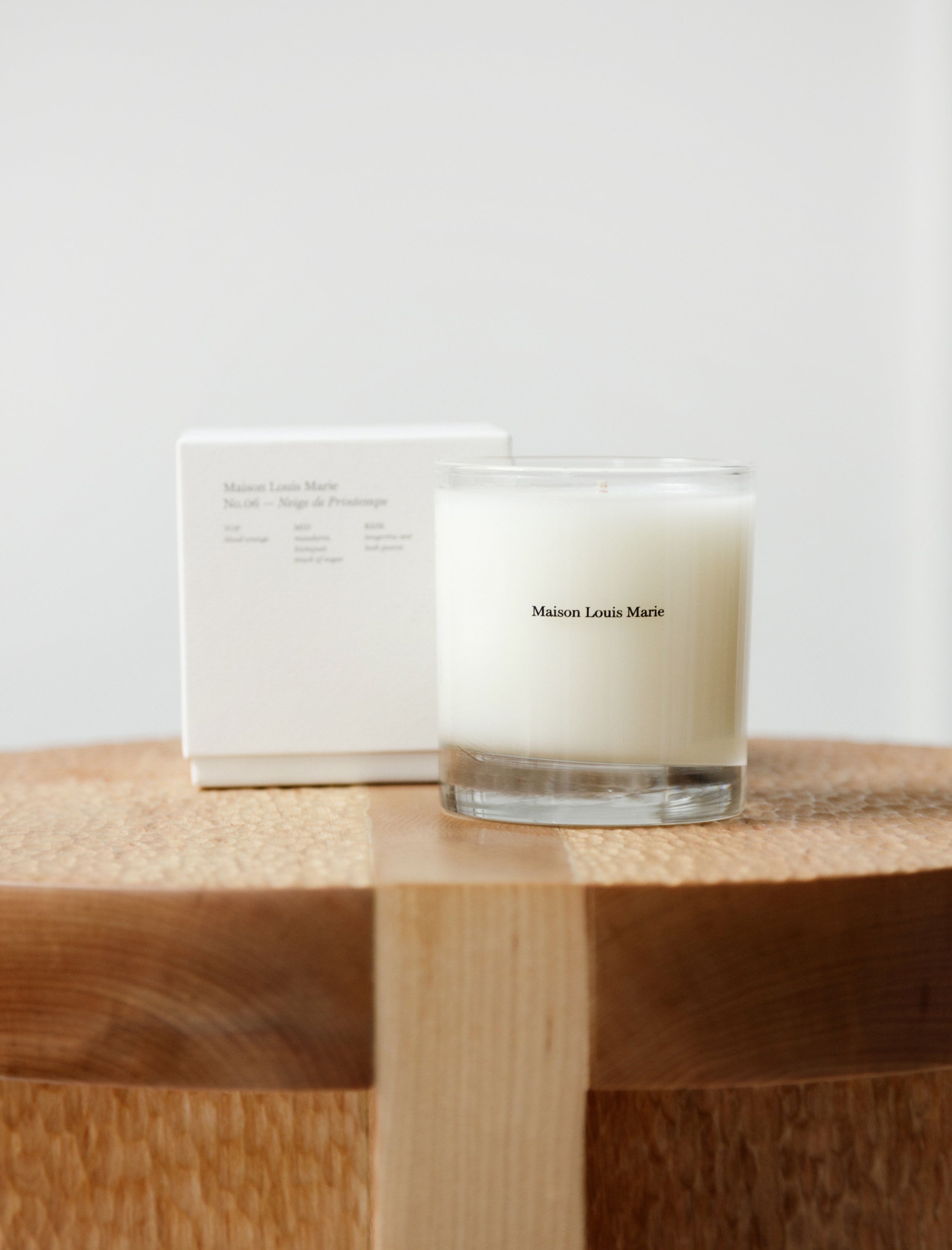 Maison Louis Marie No.06 Neige de Printemps Candle