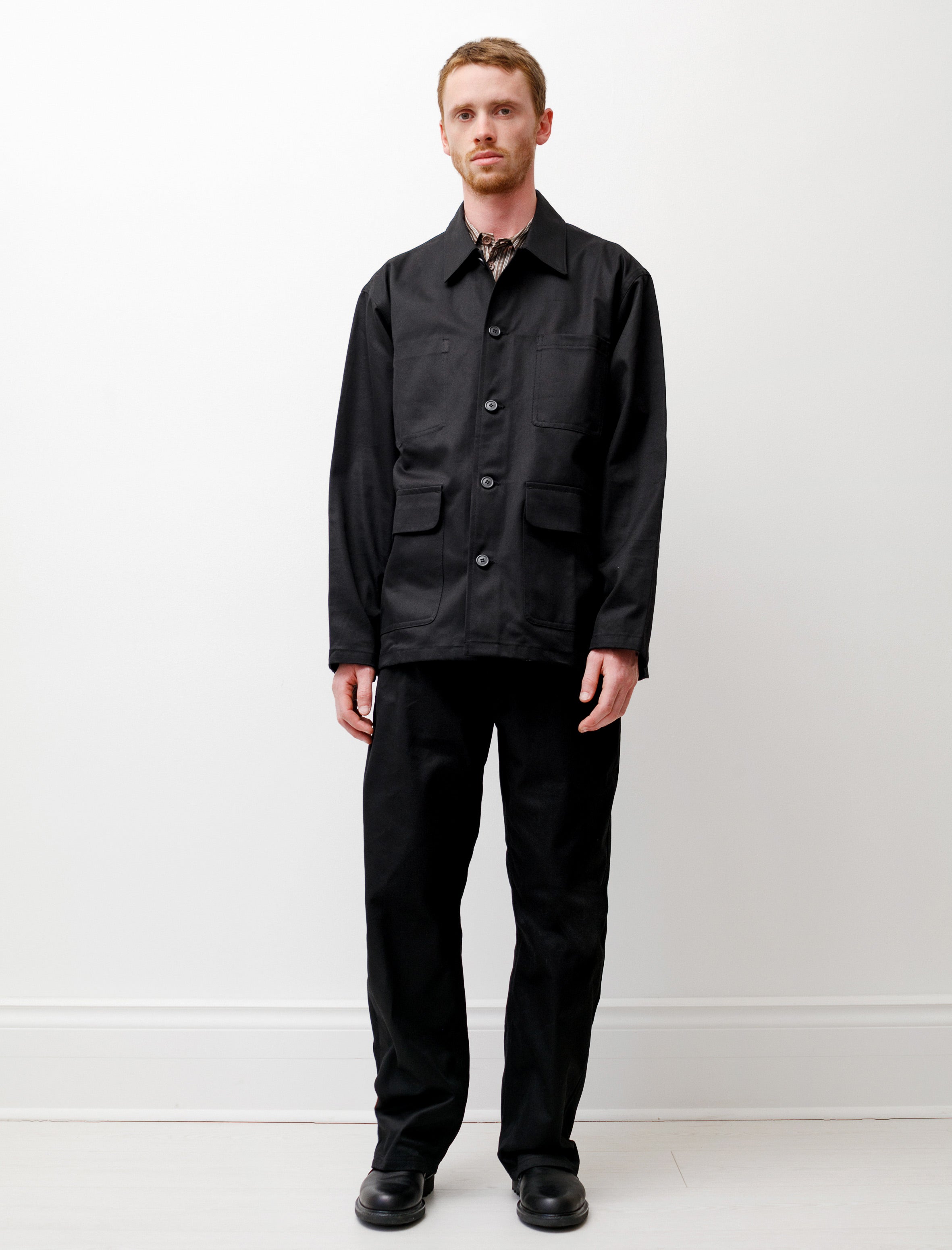 MAN-TLE R13 Jebok-2 Black Work Jacket