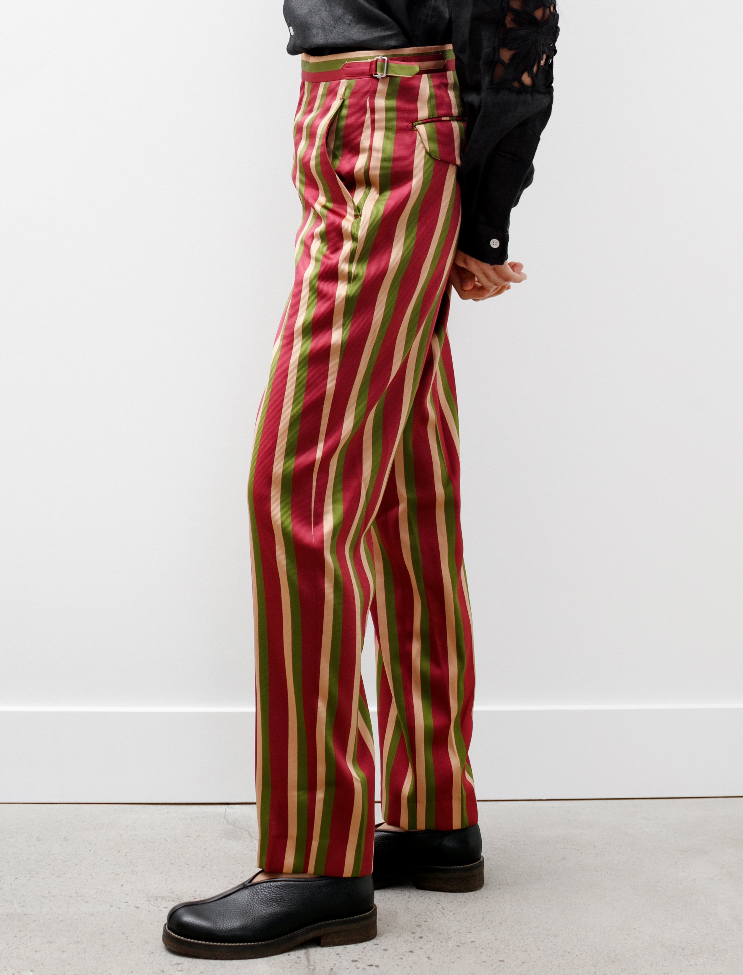 Bode Juniper Stripe Trousers