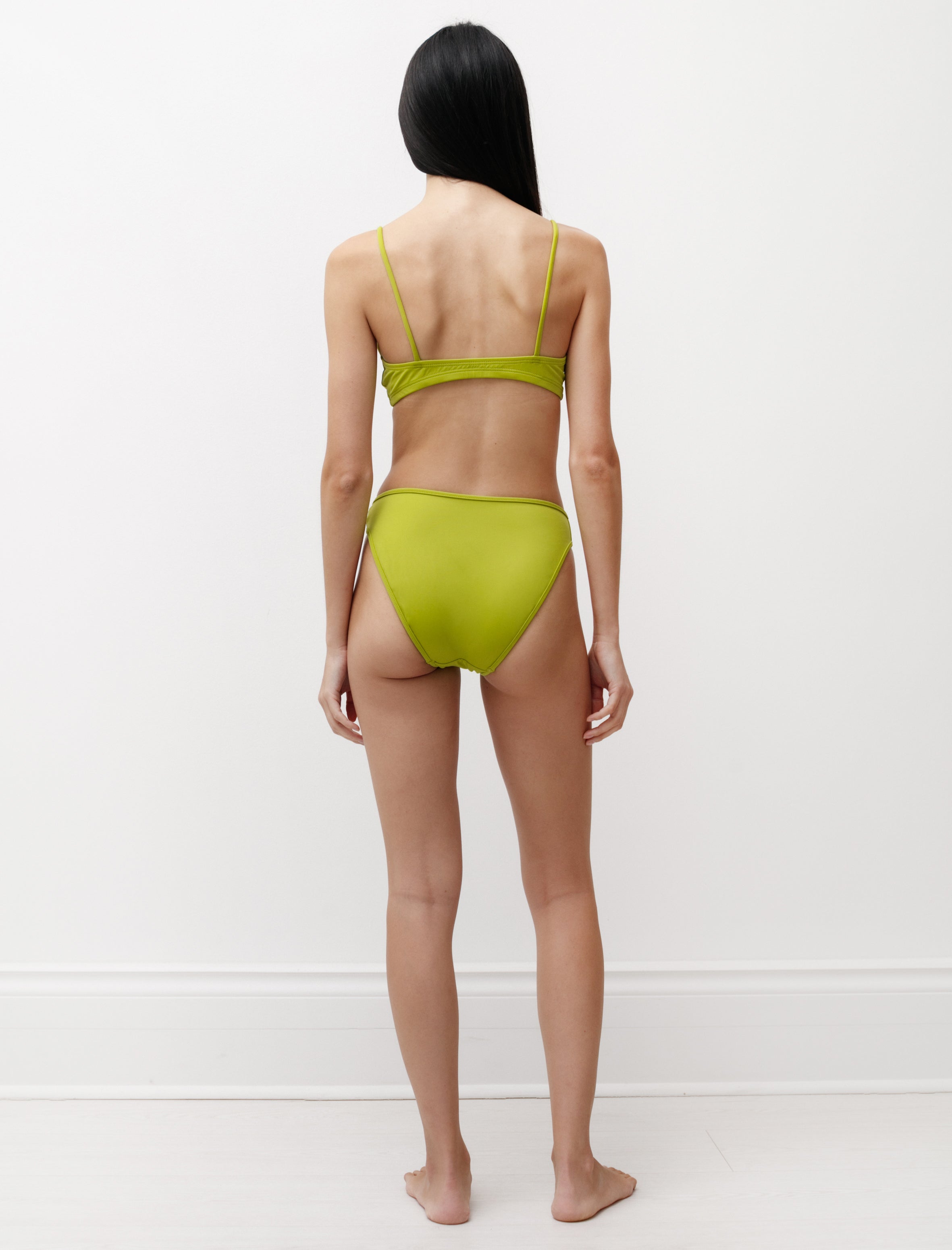 Nu Swim High Cut Bottom Olive