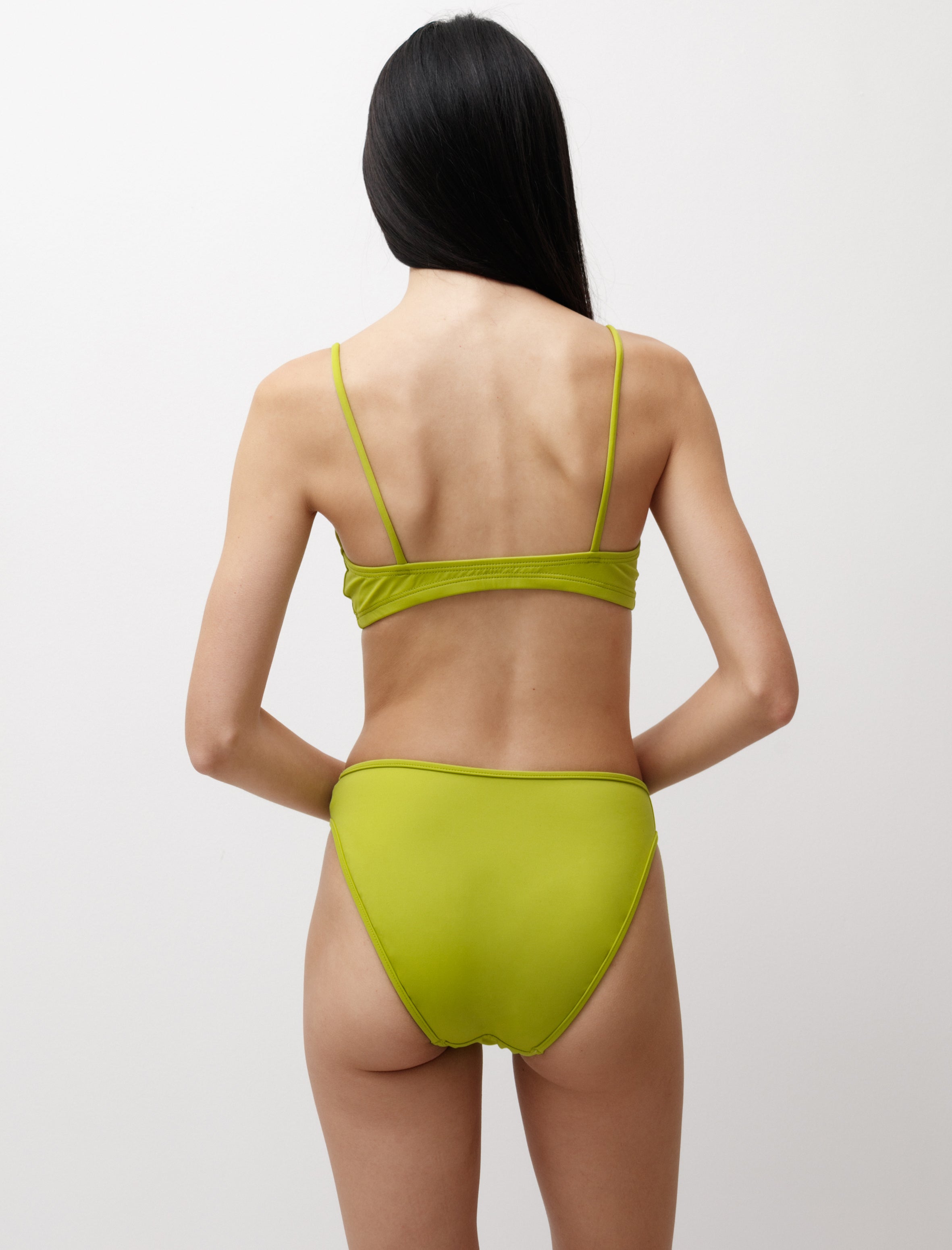 Nu Swim High Cut Bottom Olive