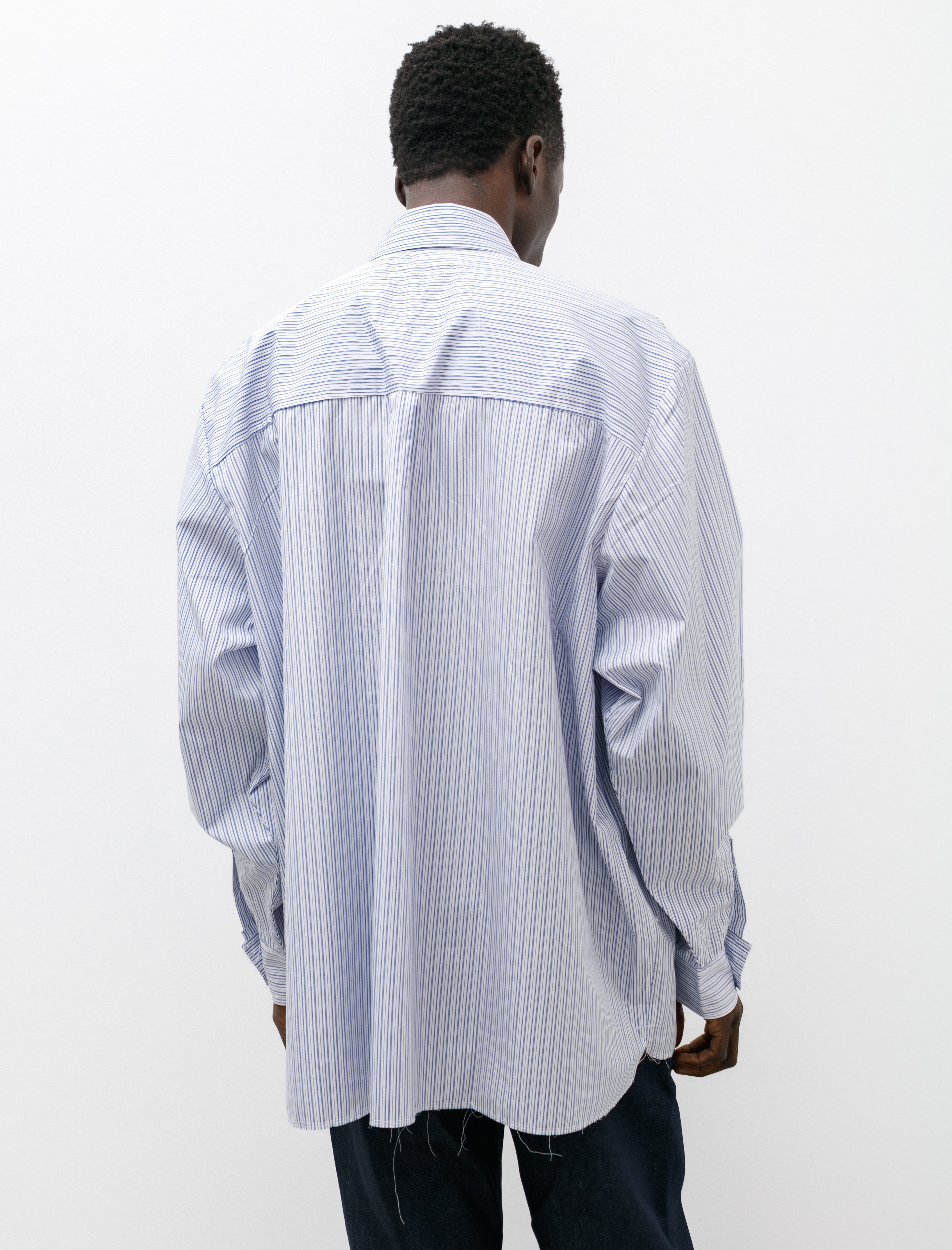 Pocket Shirt LS Stripe