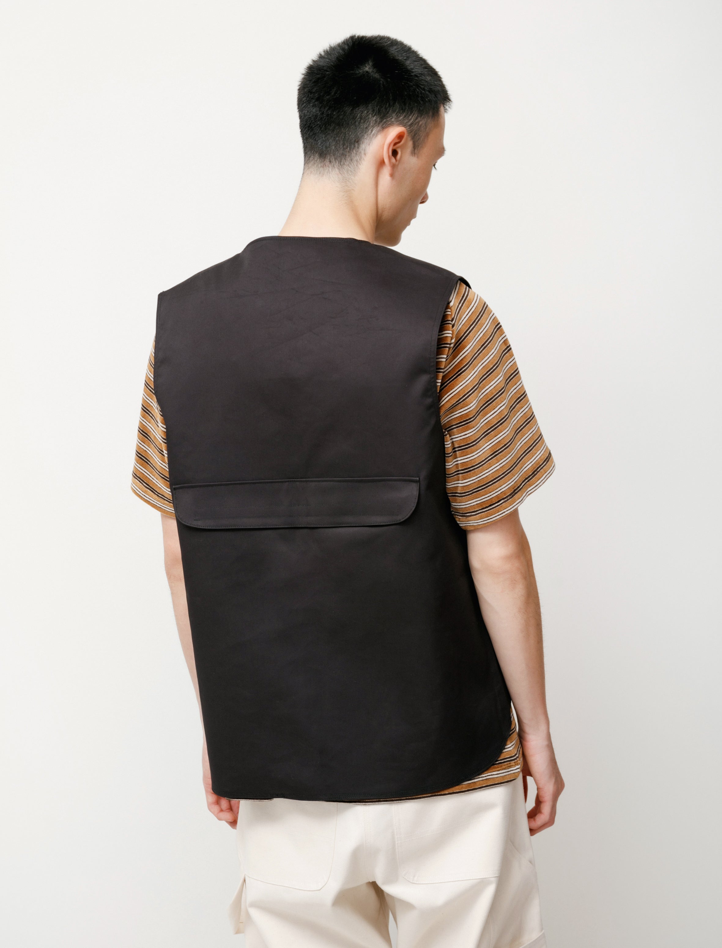 Zip Vest Black